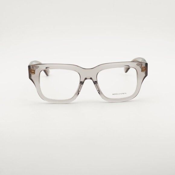 Bottega Veneta Bottega Veneta BV1361O 010 Eyeglasses Transparent Grey 50mm Size ONE SIZE - 6 Thumbnail