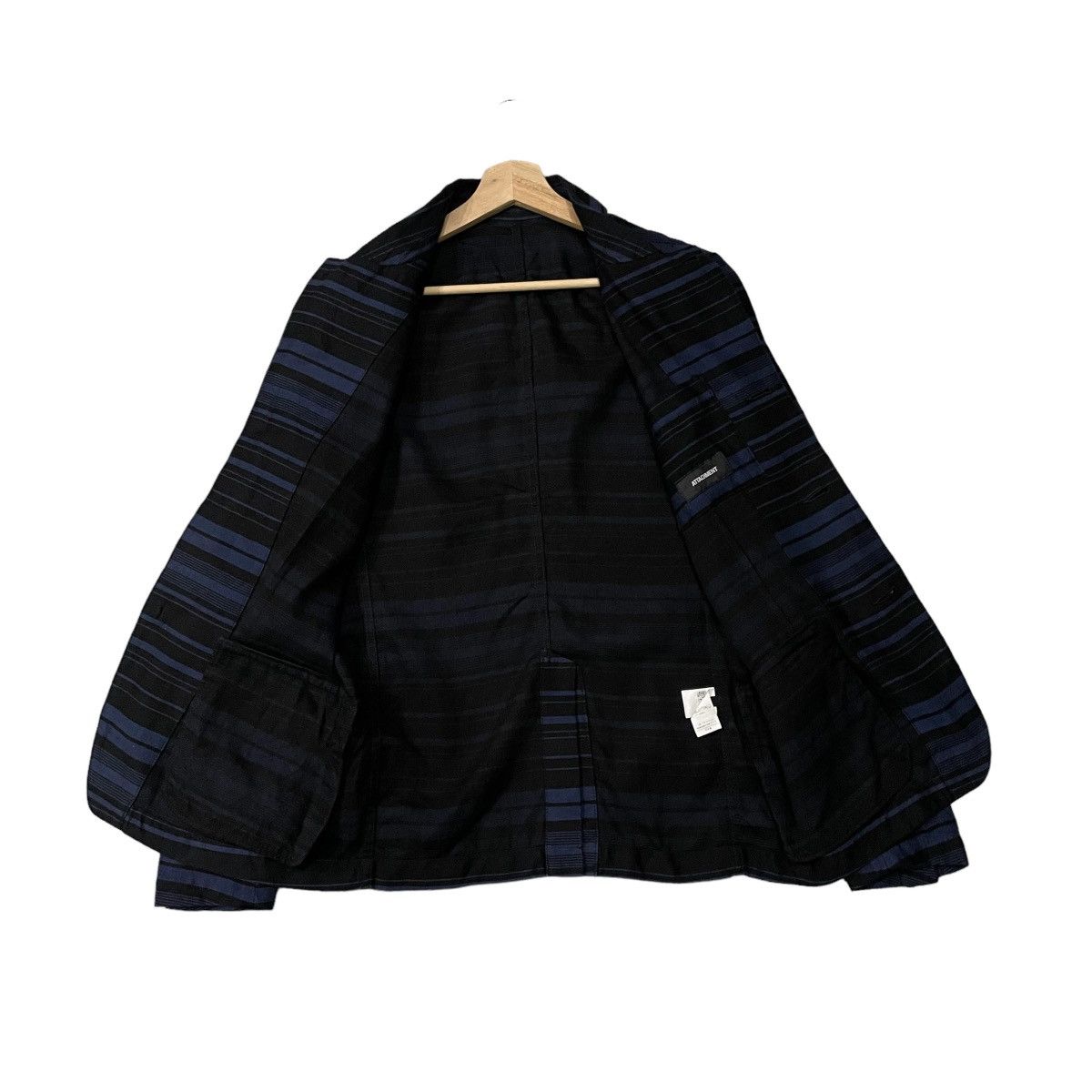 Kazuyuki Kumagai Attachment Vintage Attachment Stripe Workers Style Jacket Size US M / EU 48-50 / 2 - 15 Thumbnail