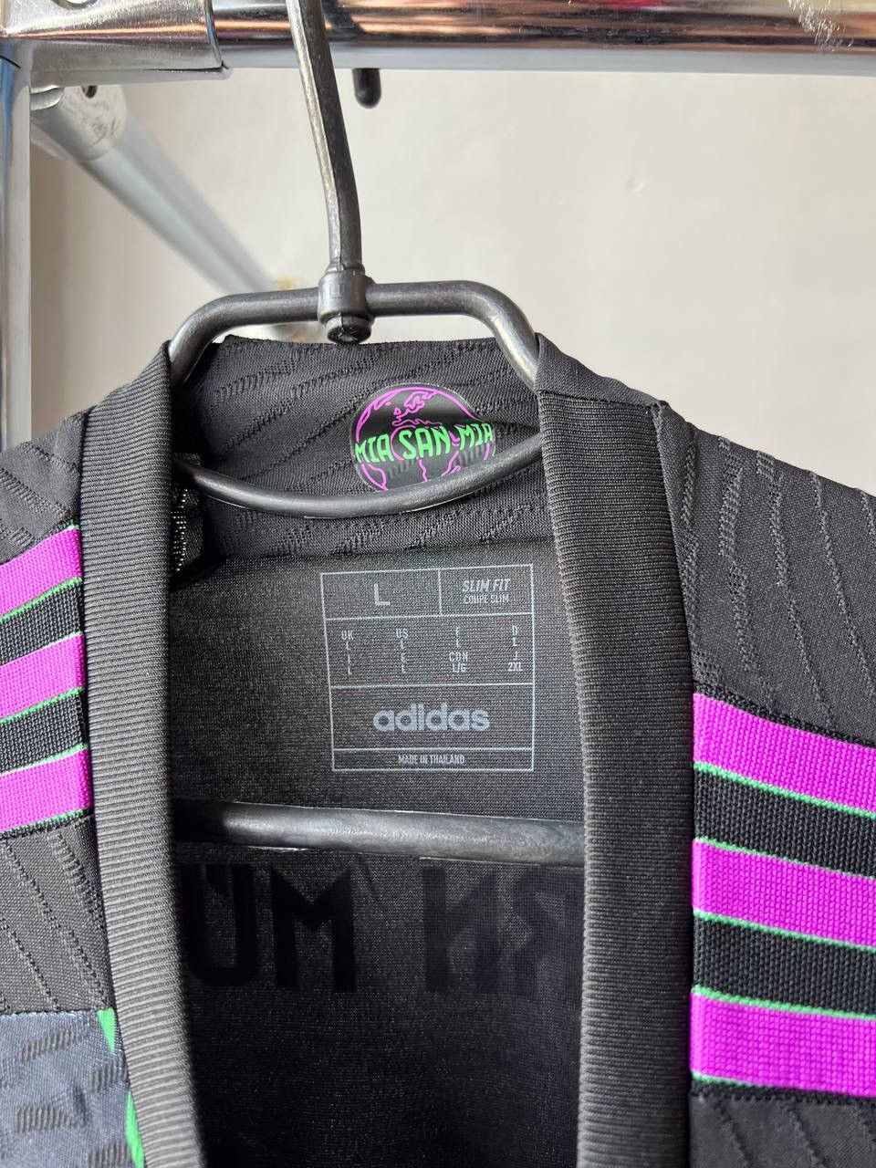 Adidas 2023/24 BAYERN MUNICH #11 COMAN AWAY SOCCER JERSEY SHIRT SzL Size US L / EU 52-54 / 3 - 9 Thumbnail