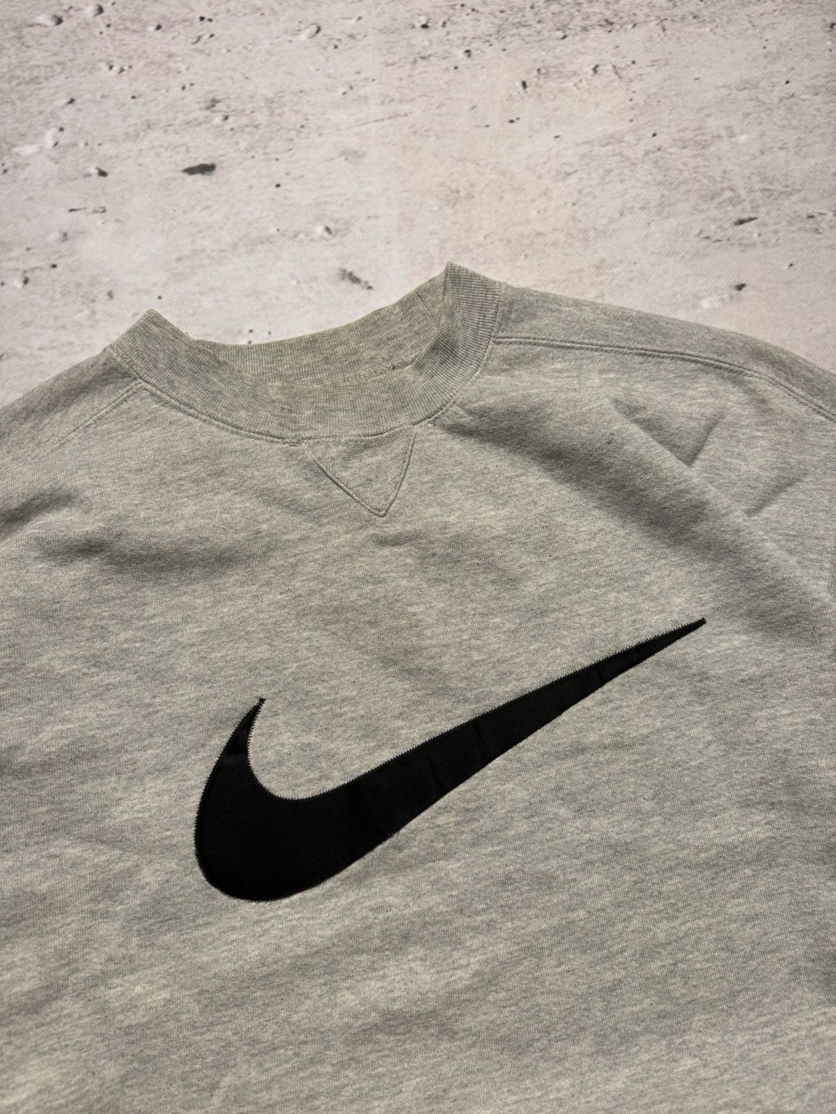Nike × Vintage NIKE VINTAGE CENTER LOGO OVERSIZE BOXY SWEATSHIRT Size US XL / EU 56 / 4 - 3 Thumbnail