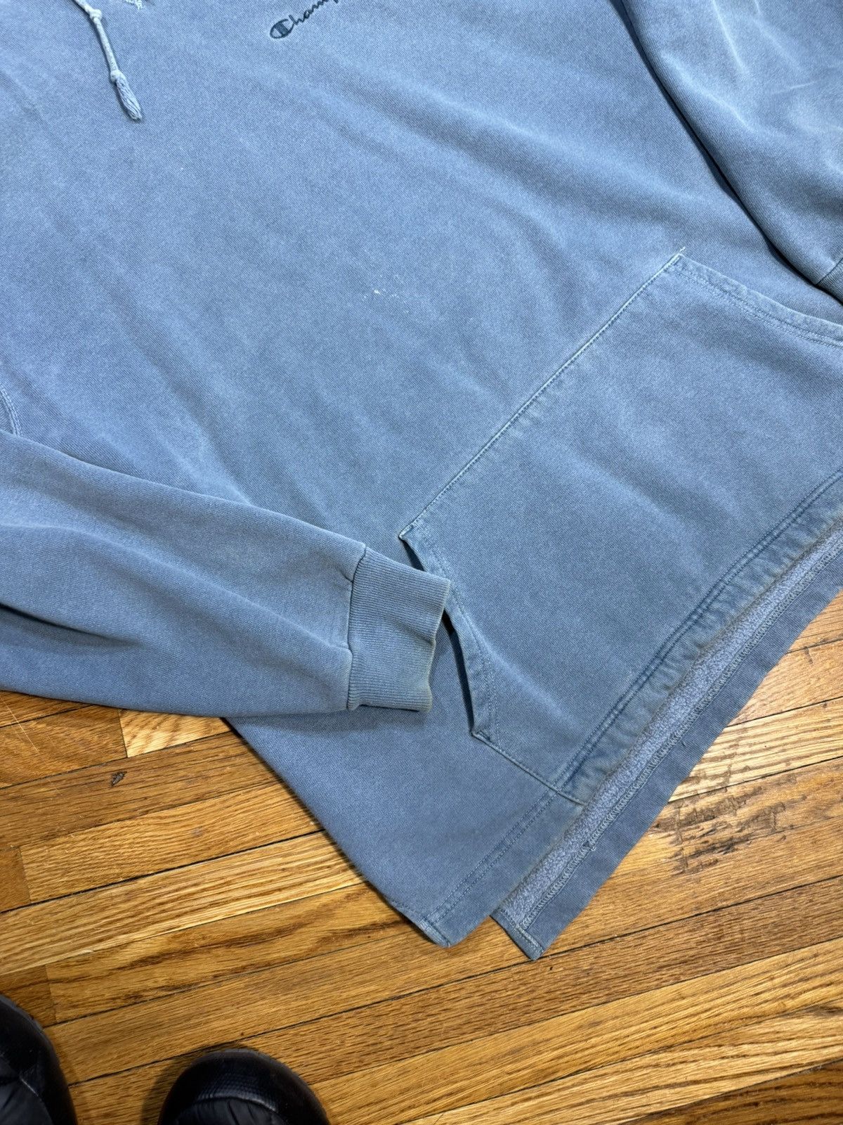 Champion × Vintage Vintage Champion Hoodie Size US L / EU 52-54 / 3 - 3 Thumbnail