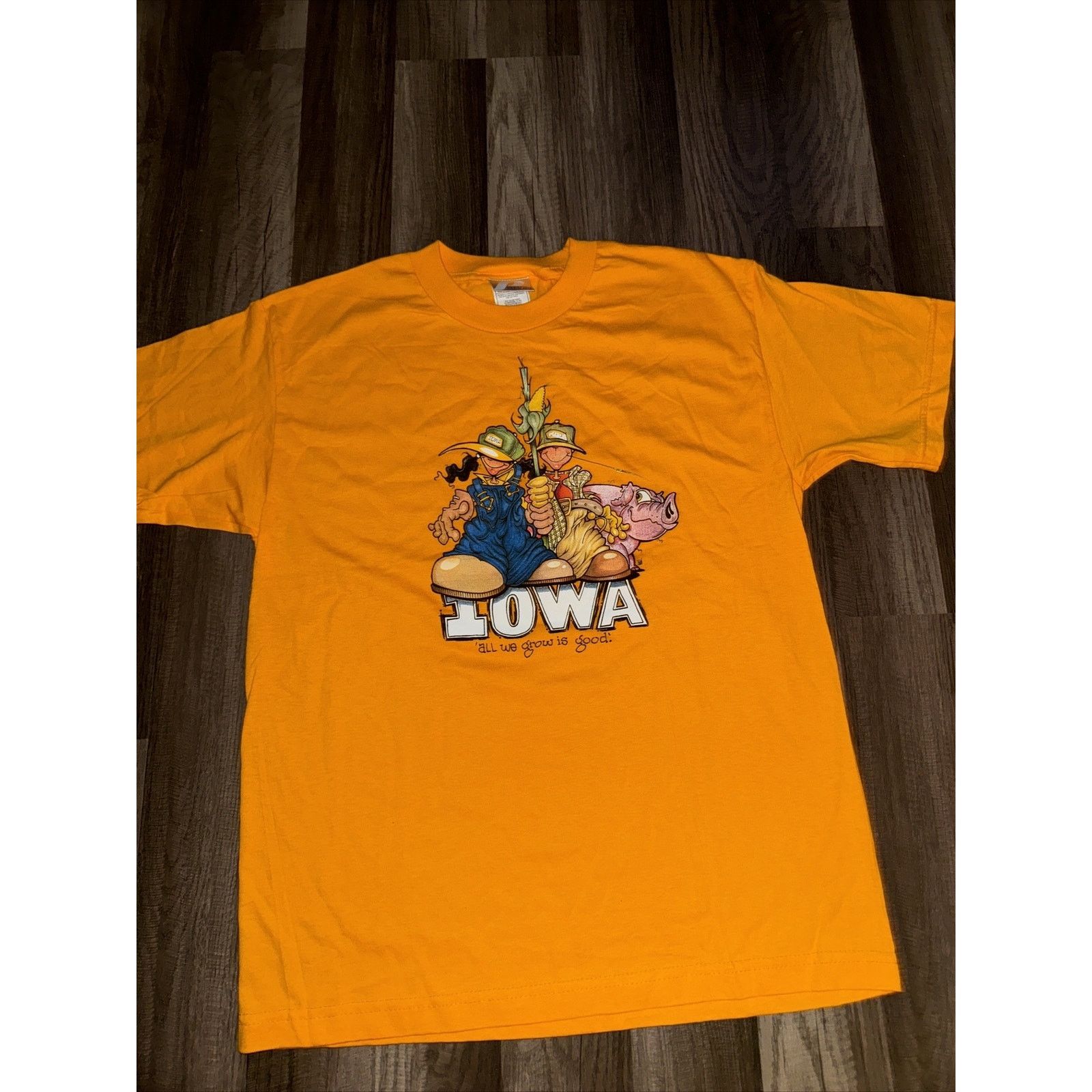 Vintage Prospirit Athletic Gear Iowa Farmers T-Shirt XL19x26.5 Size US XL / EU 56 / 4 - 1 Thumbnail