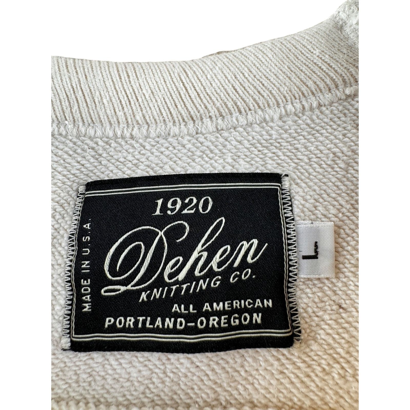 Dehen 1920 Modern Dehen Heavy Duty Crew White SZ L Size US L / EU 52-54 / 3 - 3 Thumbnail
