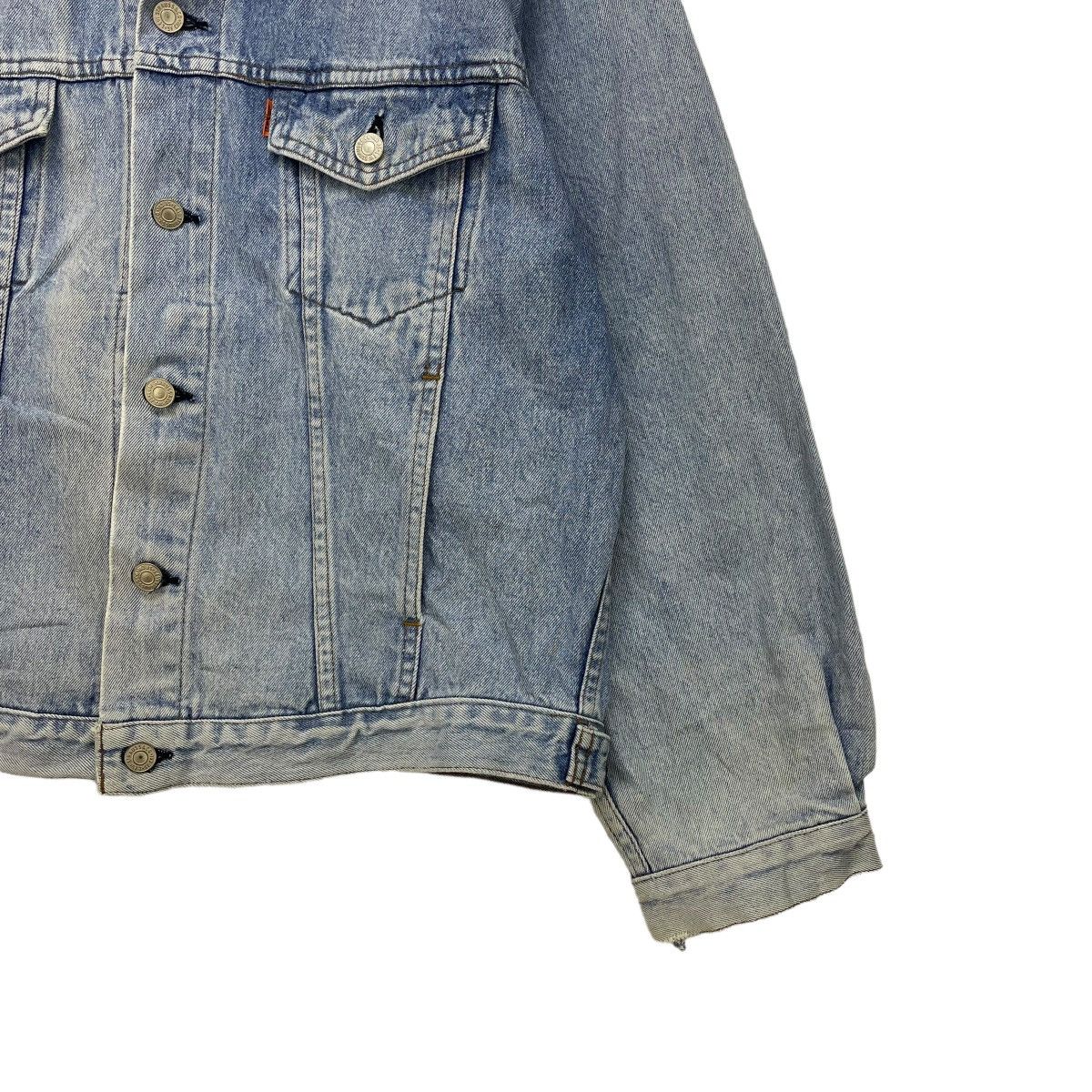 Levi's × Vintage Vintage Distressed Levis Orange Tab Trucker Jacket Size US L / EU 52-54 / 3 - 5 Thumbnail