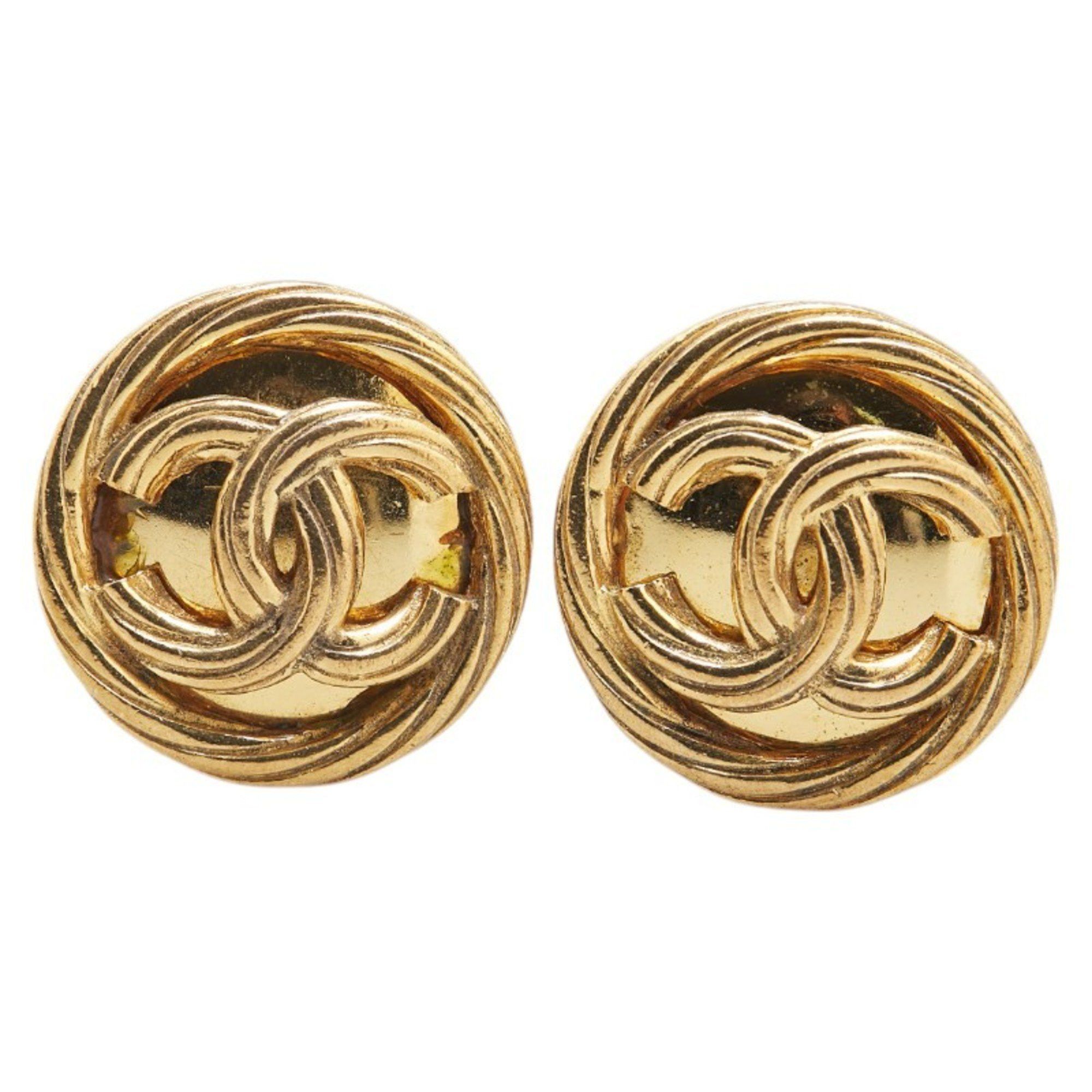 Chanel Chanel Coco Mark earring Size ONE SIZE - 1 Thumbnail