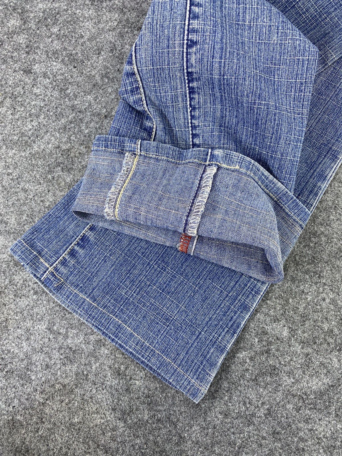 Japanese Brand Flare Jeans C-Seventeen Bootcut Denim pants - J1022 Size 27" / US 4 / IT 40 - 11 Thumbnail