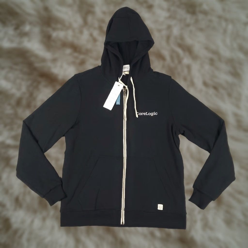 Marine Layer VINTAGE Marine Layer Hoodie Men's Large Black Full Zip Sweater Sports Outdoor Modern Size US L / EU 52-54 / 3 - 1 Thumbnail