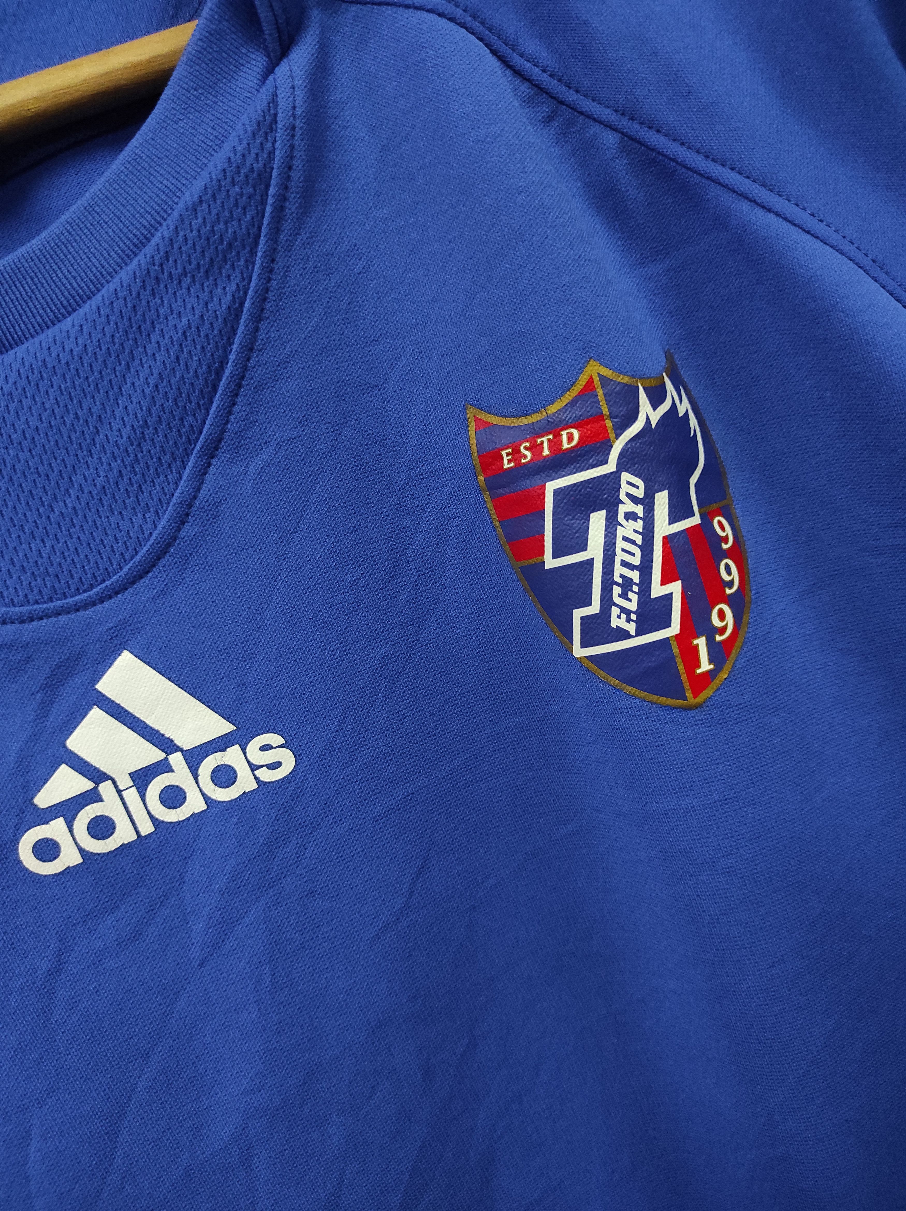 Adidas ADIDAS FC TOKYO JAPAN FOOTBALL CLUB JERSEY LONGSLEEVE Size US L / EU 52-54 / 3 - 4 Thumbnail