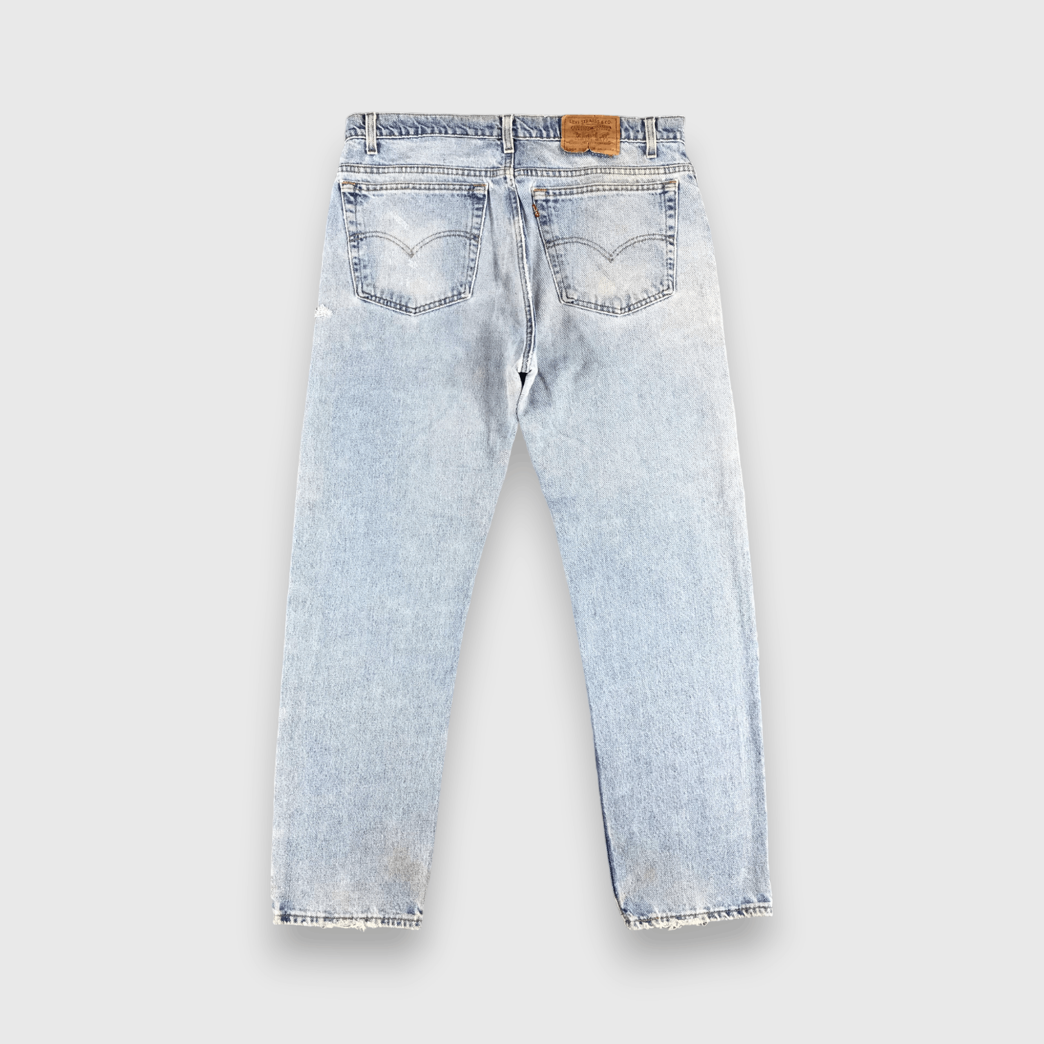 Levi's Vintage 90s Light Wash Levis 505 Jeans-J1659 Size US 37 - 2 Thumbnail