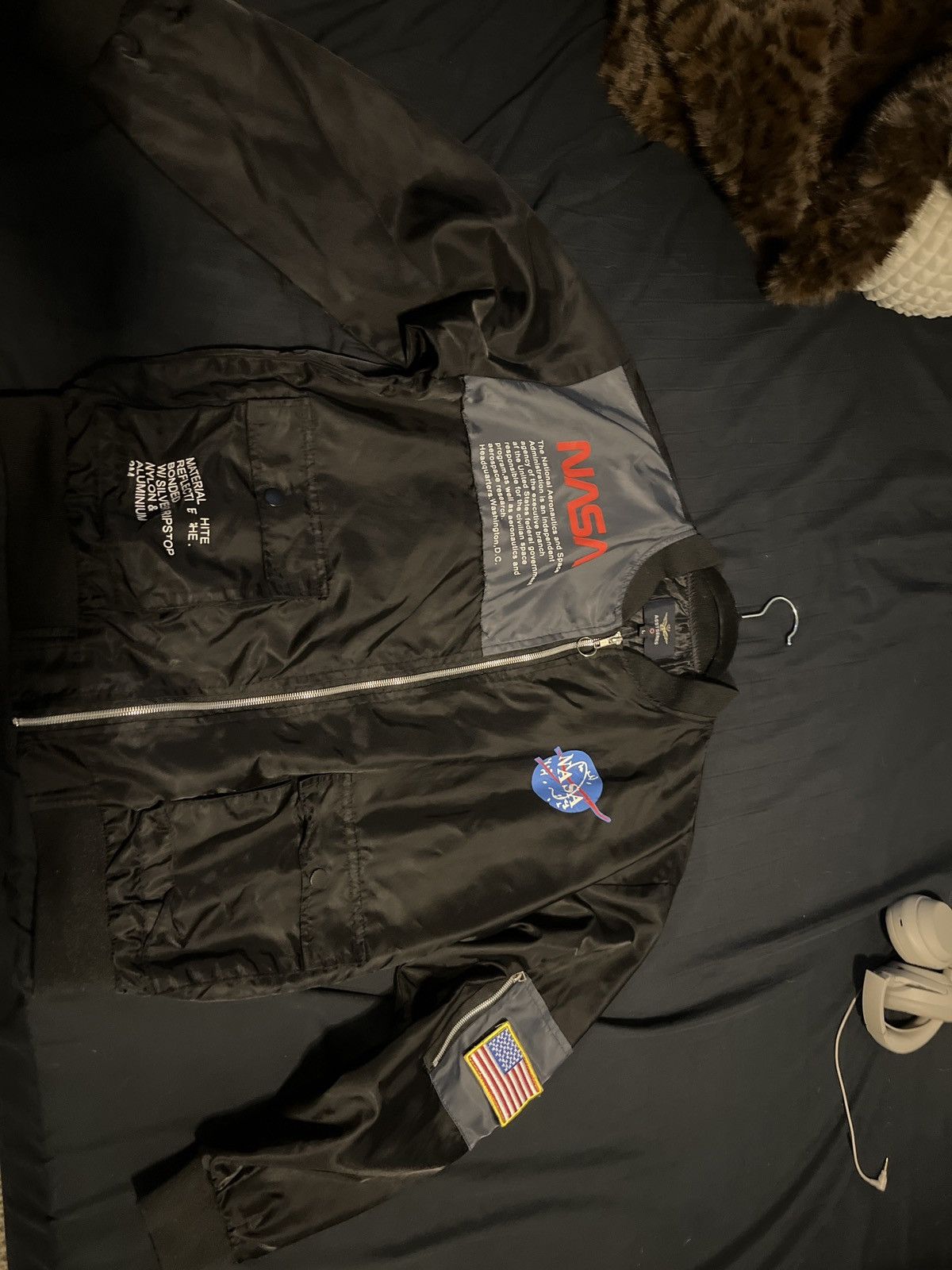Other Asstseries nasa bomber jacket Size US L / EU 52-54 / 3 - 1 Thumbnail