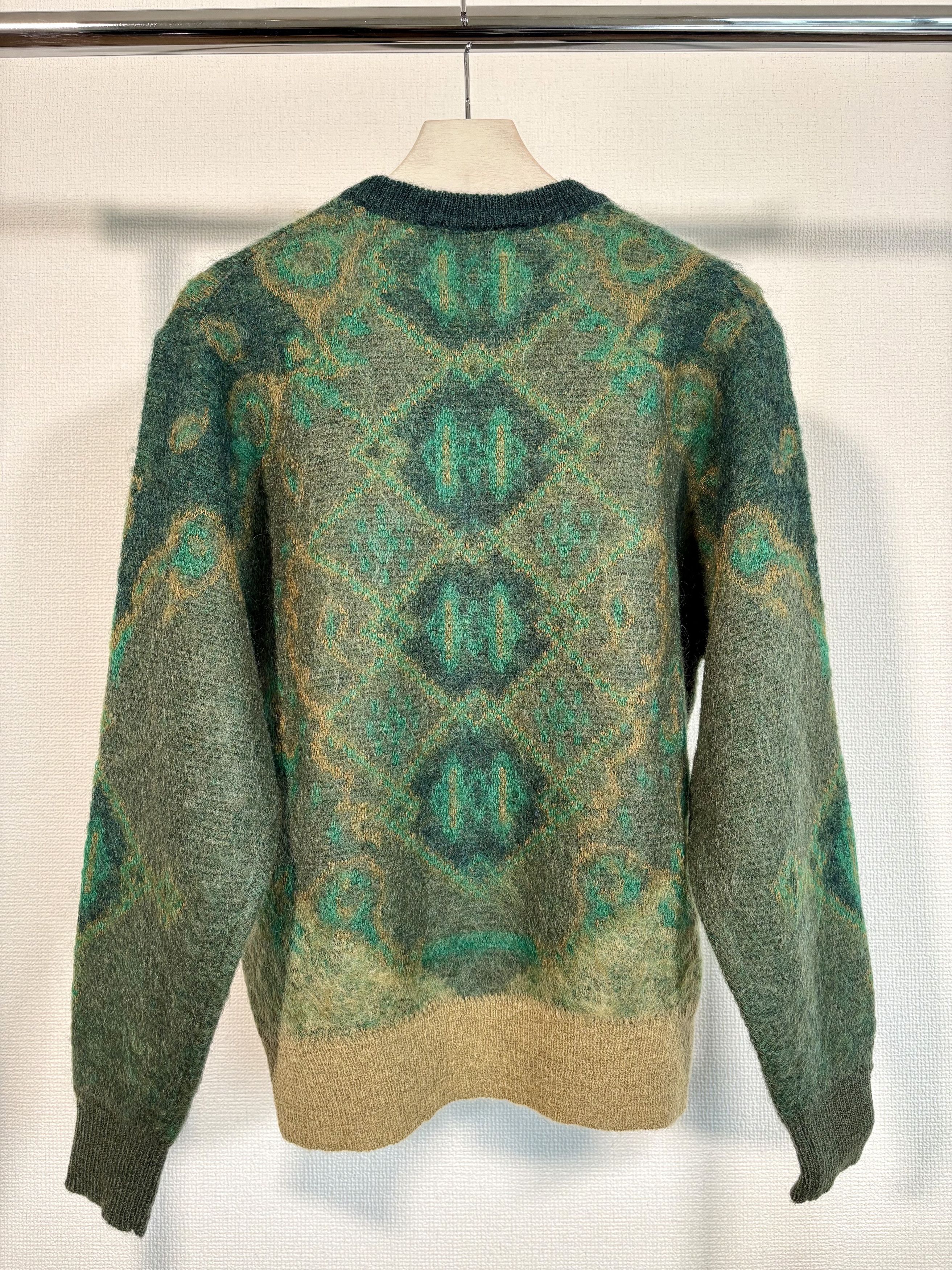 TOGA VIRILIS (Deadstock) TOGA VIRILIS Tapestry Pattern Mohair Knit Size US S / EU 44-46 / 1 - 2 Thumbnail