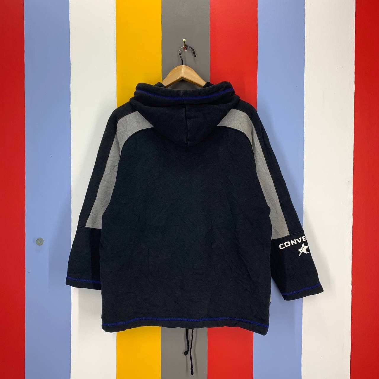 Converse Vintage CONVERSE Made In Japan Hoodie Pullover #2105/17 Size US L / EU 52-54 / 3 - 10 Thumbnail