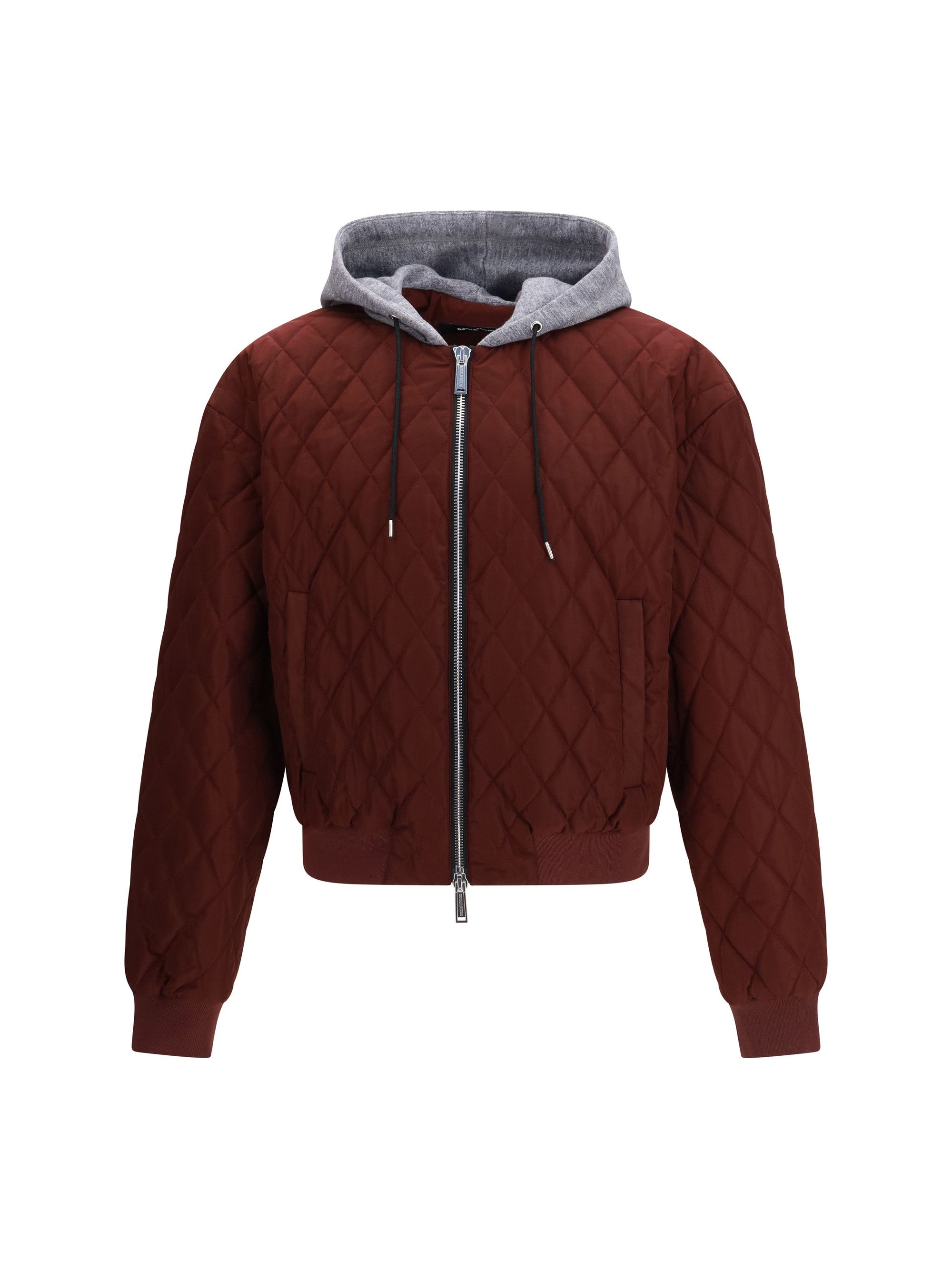 Dsquared2 Quilted hooded Bomber Jacket Size US XL / EU 56 / 4 - 1 Thumbnail