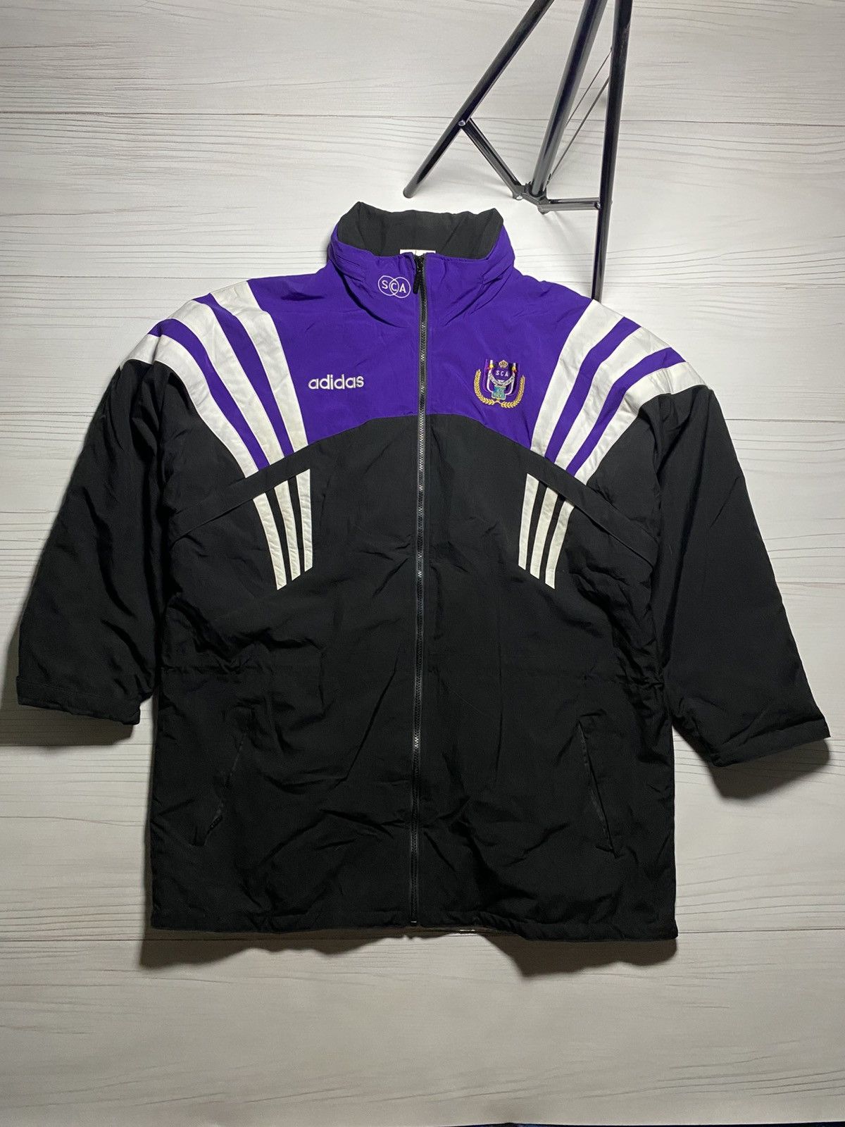 Vintage Anderlecht 1996/97 Adidas football y2k jacket