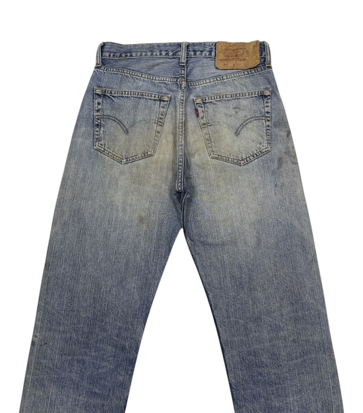 Levi's VINTAGE LEVIS 501 KURT COBAIN DISTRESSED DENIM JEANS Size US 30 / EU 46 - 4 Thumbnail