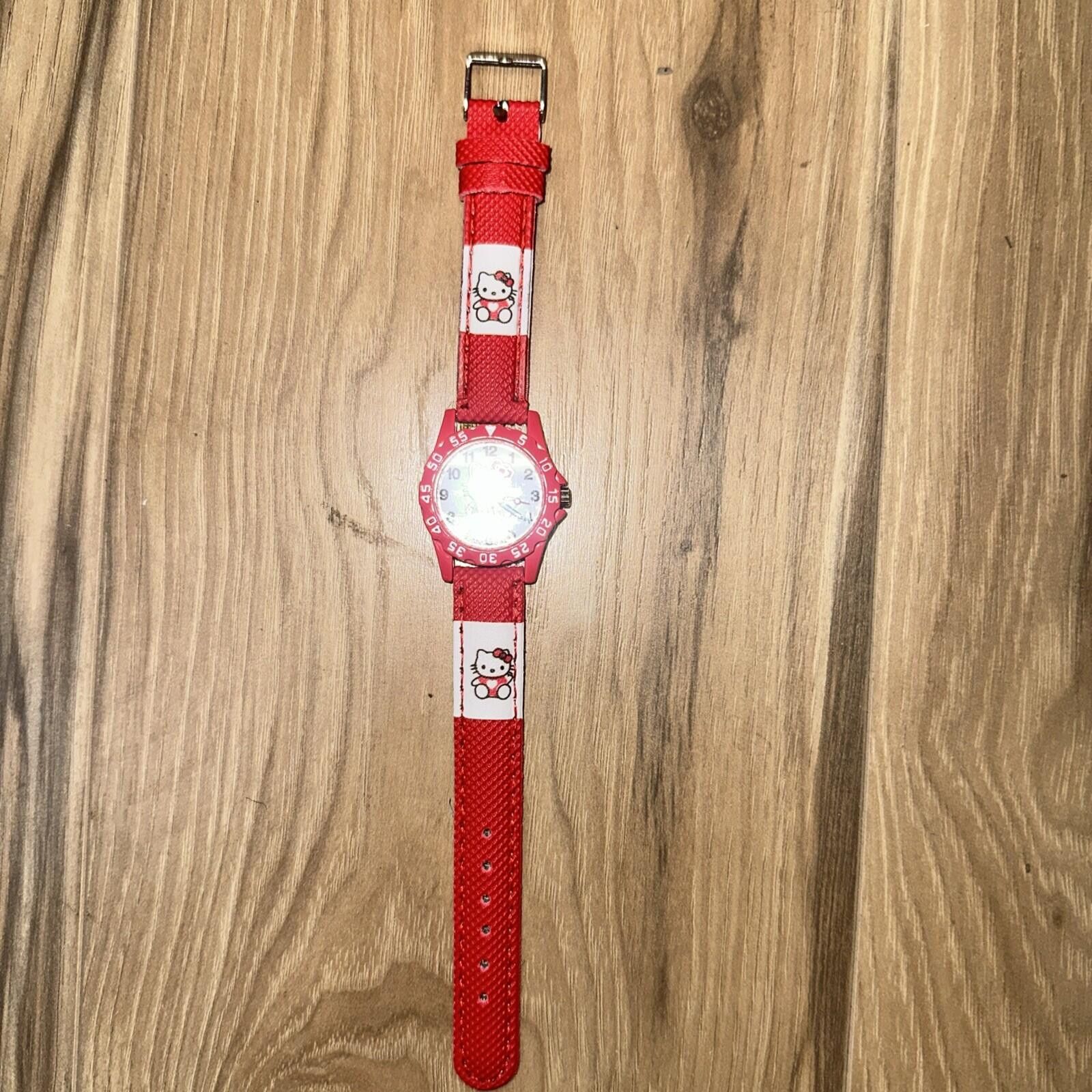 The Unbranded Brand Hello Kitty Red Watch BRAND NEW in Gift Box Size ONE SIZE - 1 Thumbnail