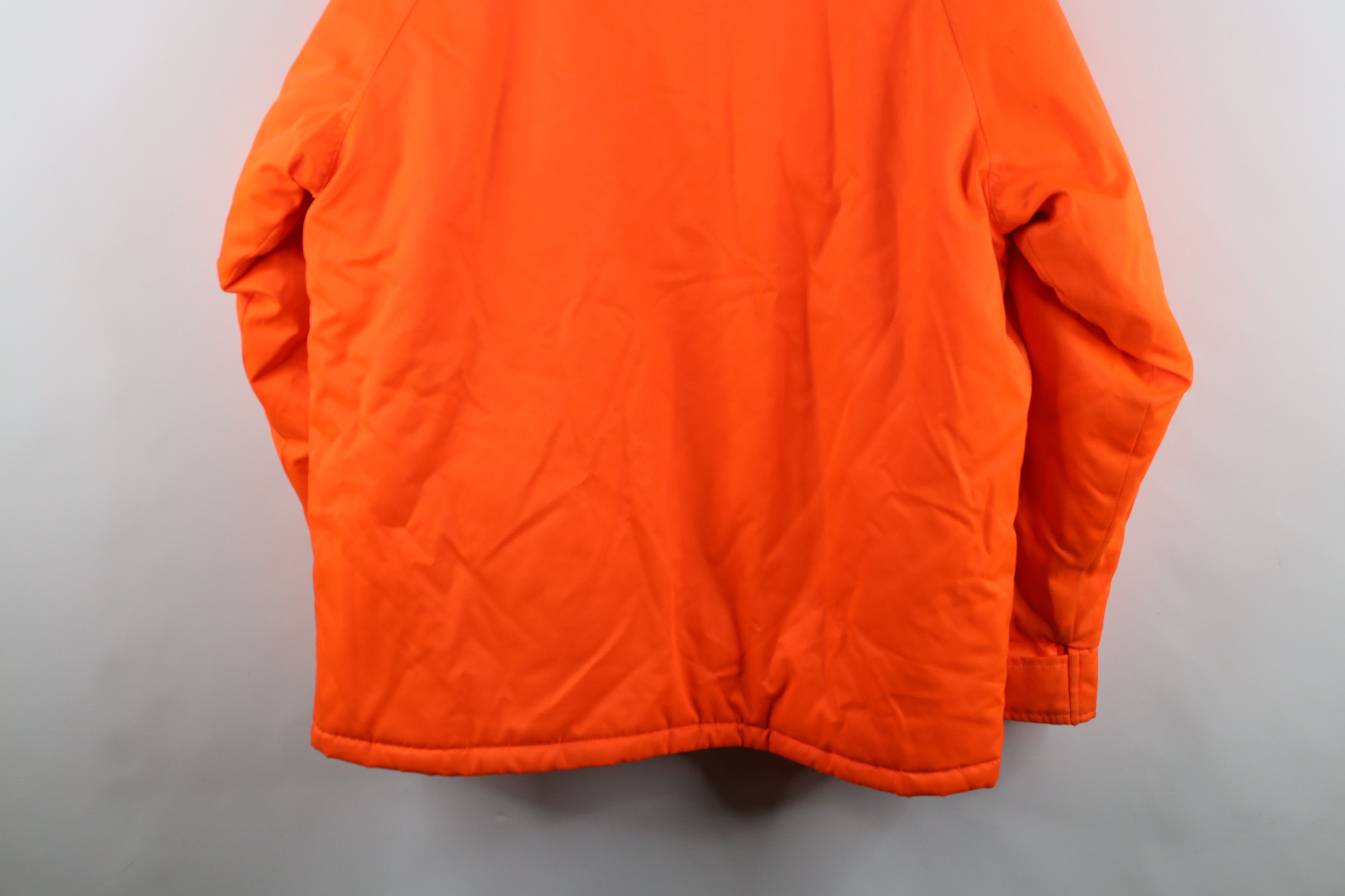 Vintage Vintage 90s Streetwear Hunting Parka Jacket Blaze Orange Size US L / EU 52-54 / 3 - 17 Thumbnail