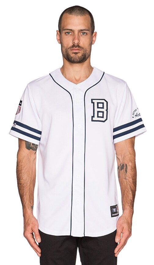 Billionaire Boys Club × Majestic MLB New York Yankees style Baseball Jersey Shirt BBC Size US M / EU 48-50 / 2 - 1 Thumbnail
