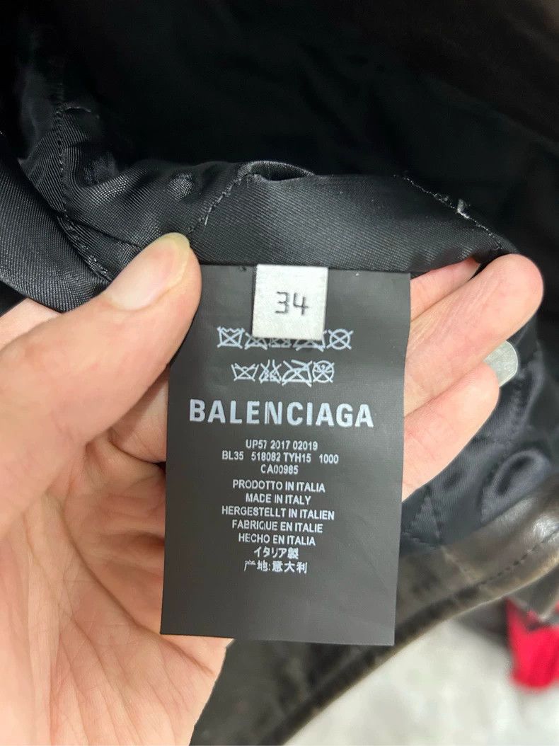 Balenciaga Balenciaga size 34 Leather Jacket Size S / US 4 / IT 40 - 3 Thumbnail
