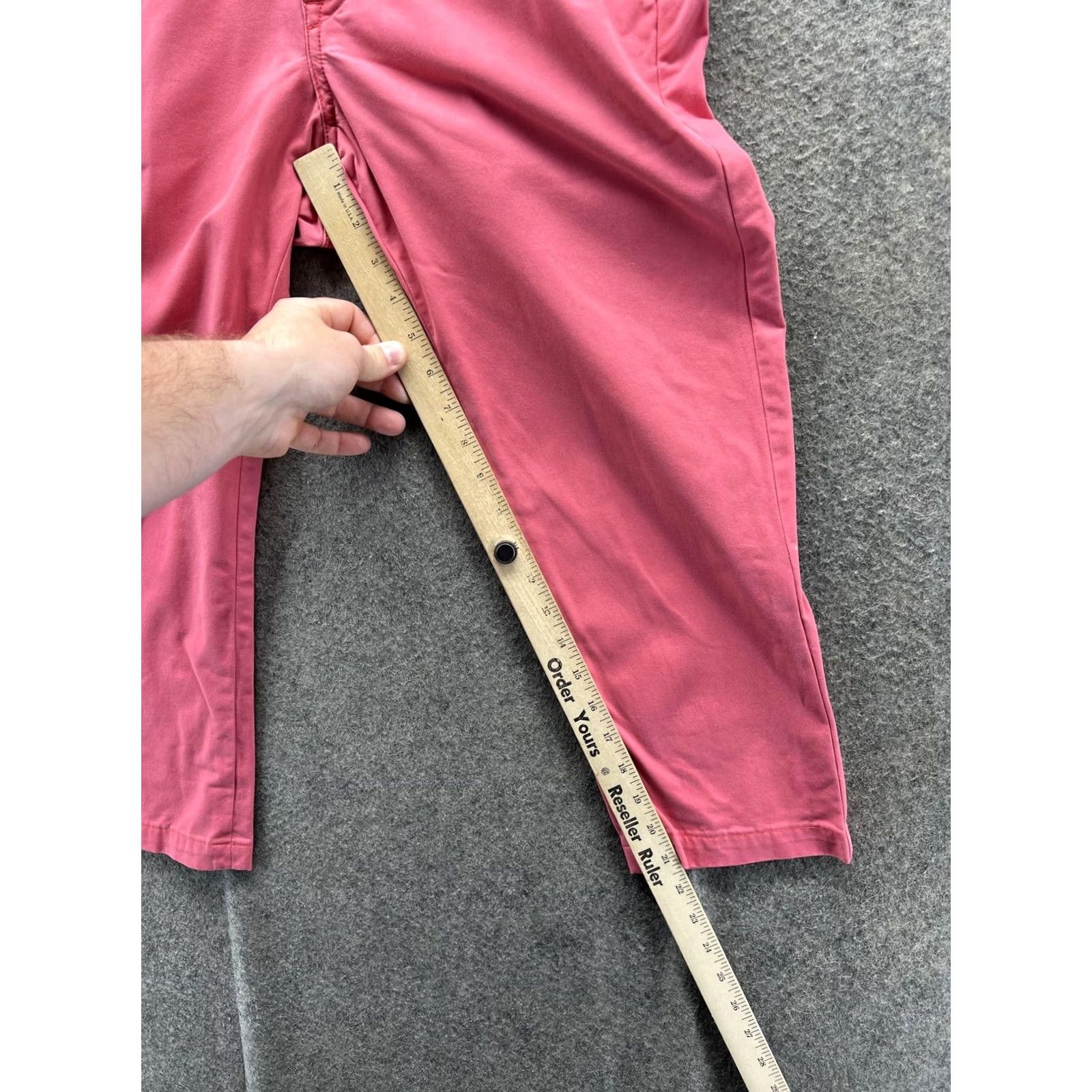 Polo Ralph Lauren Polo Ralph Lauren Pants Mens 32 Chino Stretch Straight Fit Pink Twill Casual Shirt/Adult/Men Size US XS / EU 42 / 0 - 5 Thumbnail
