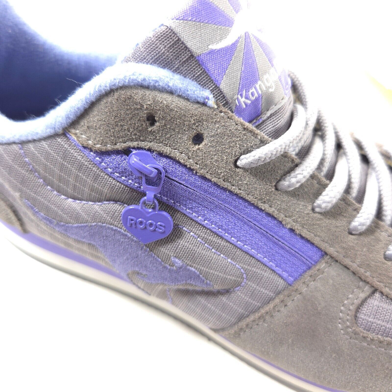 KangaROOS KangaROOS Lace Up Shoe Women Size 9 9ALU0059W-2005 Gray Blue Size US 9 / IT 39 - 8 Thumbnail