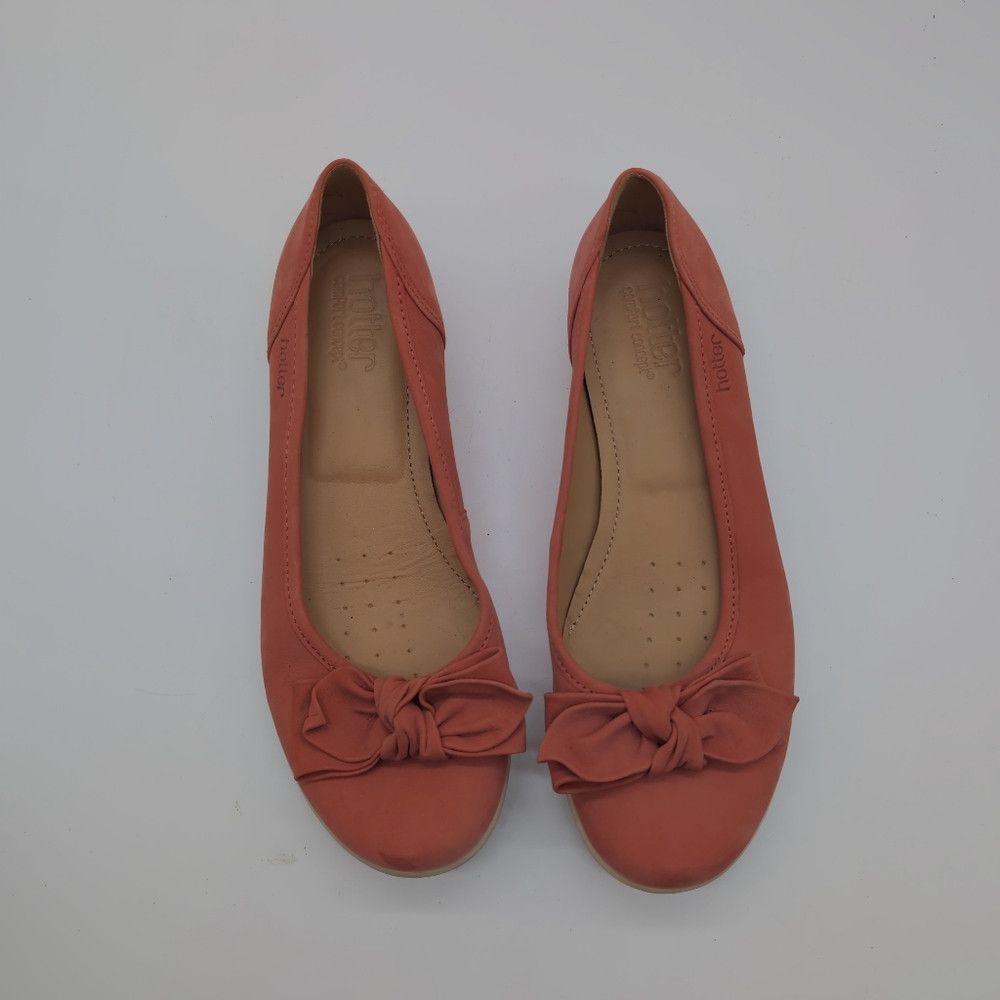 Other Hotter Jewel sz 8 Elegant Women's Bow Flats pink Comfort Co Size US 8 / IT 38 - 4 Thumbnail
