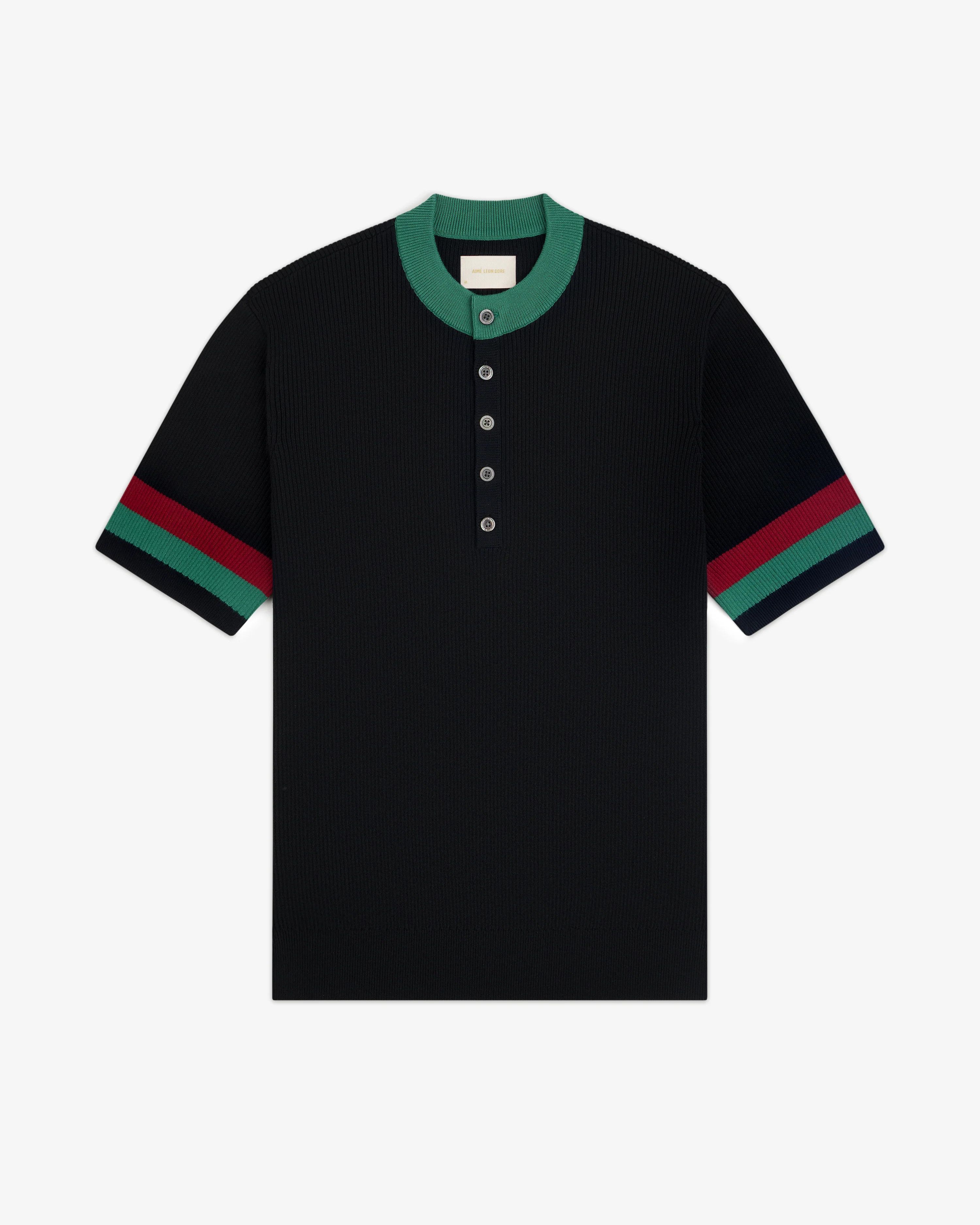 Aime Leon Dore Aime leon dore Sport Knit Henley Gucci Size US M / EU 48-50 / 2 - 1 Thumbnail