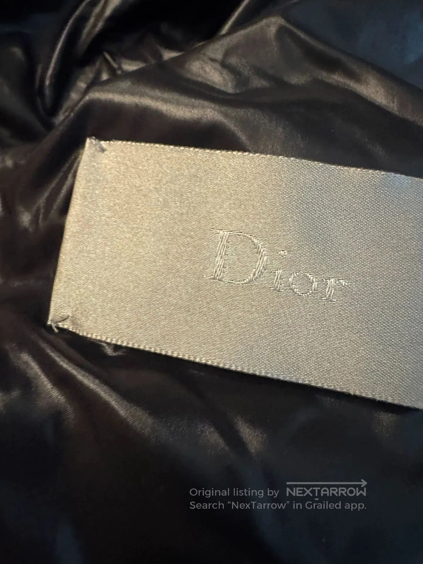 Dior Black Leather Jacket with Belted Waist. Size US S / EU 44-46 / 1 - 6 Thumbnail