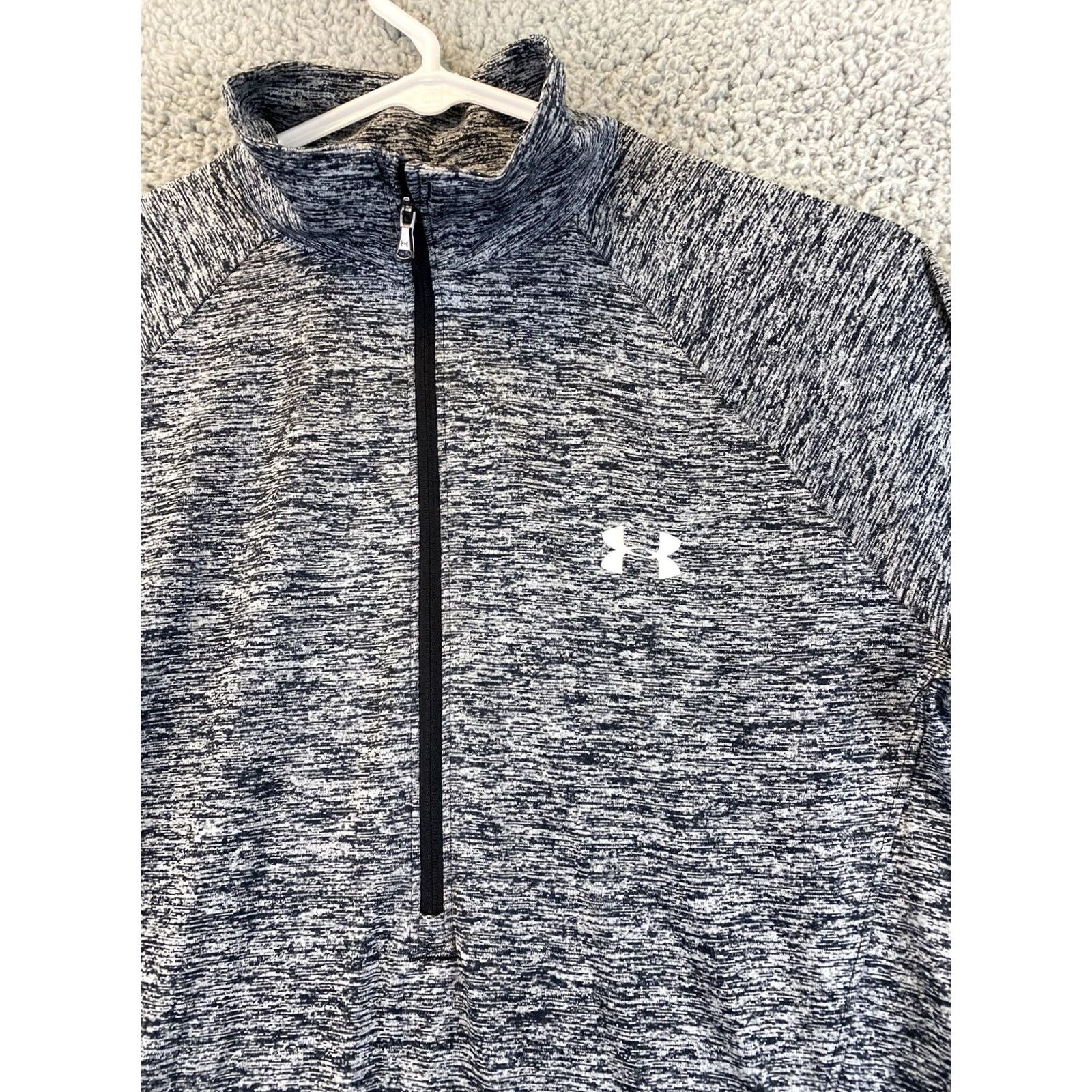 Under Armour Under Armour Pullover Shirt Women M Gray 1/2 Zip Breathable Long Sleeve Activewear Casual Jacket Sports Size M / US 6-8 / IT 42-44 - 2 Thumbnail