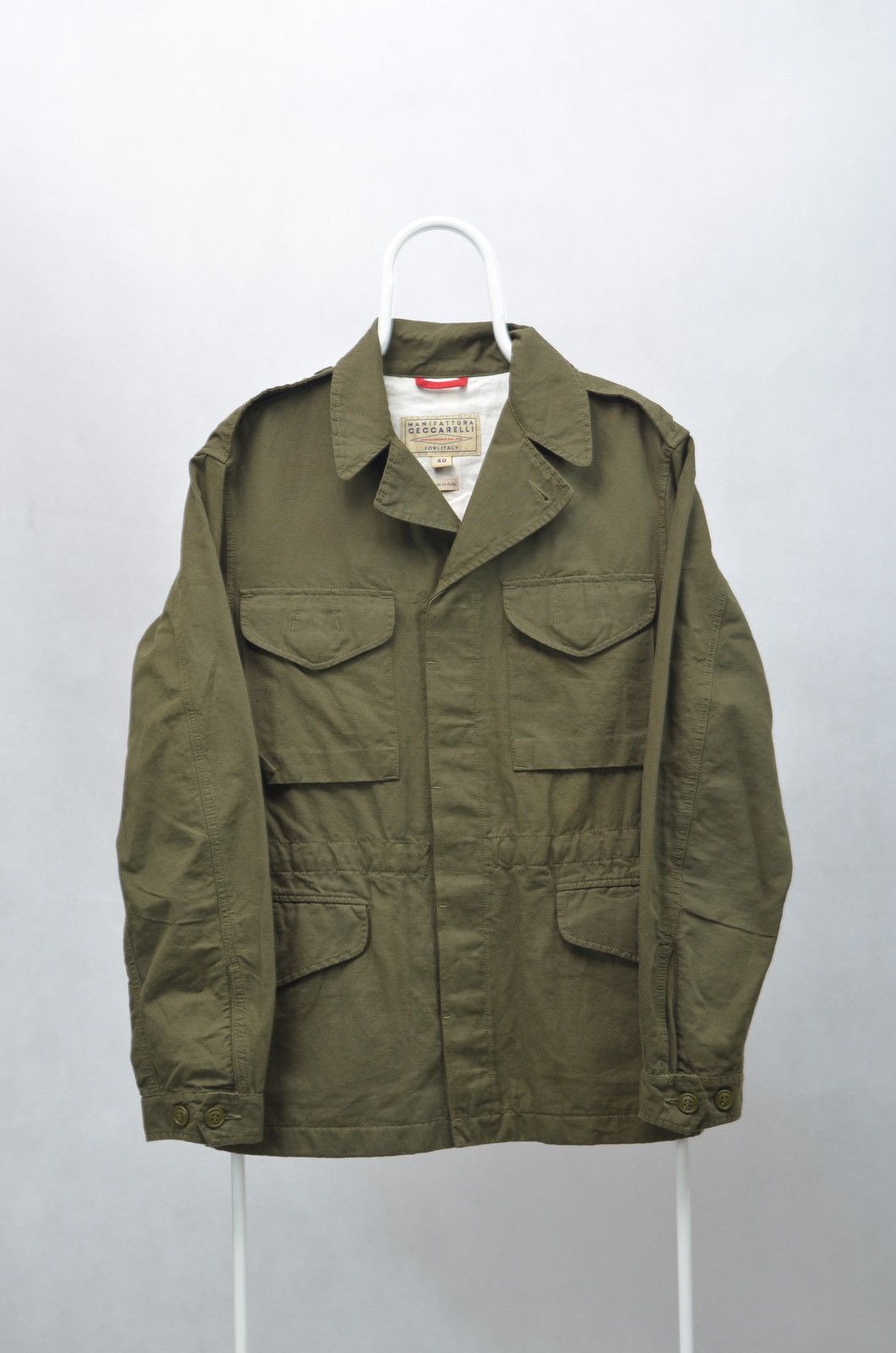 Heritage Manifattura Ceccarelli Field Jacket in Olive size M | Grailed