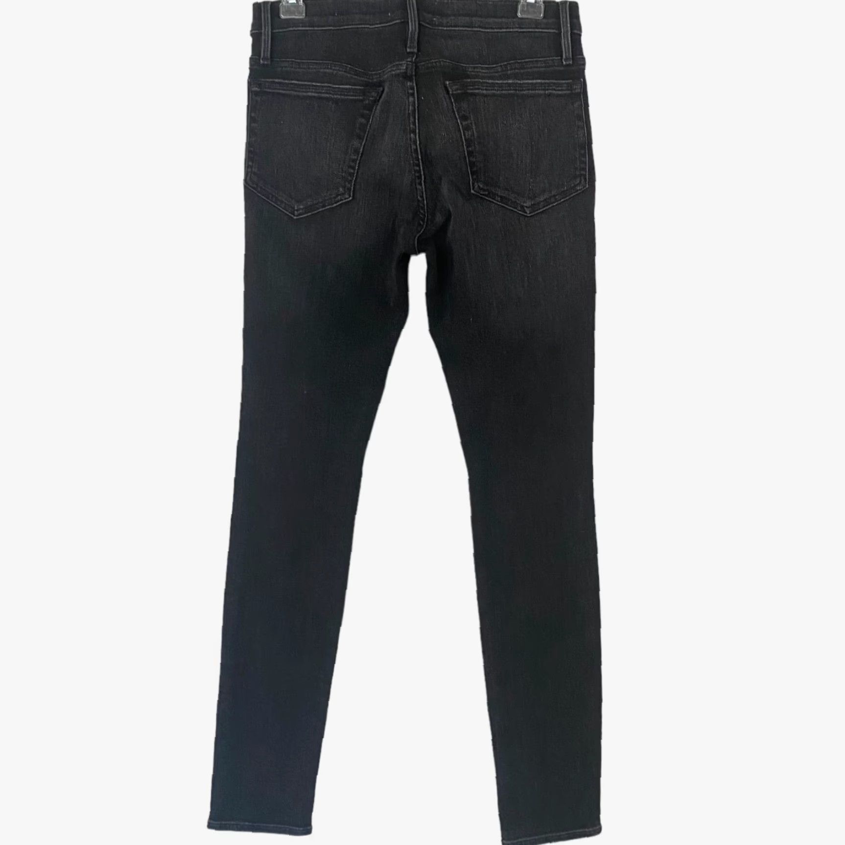 Frame FRAME L'Homme Skinny Stretch Denim Jeans Men 29 Black Distressed 5-Pocket 32in Inseam Regular Size Size US 29 - 3 Thumbnail