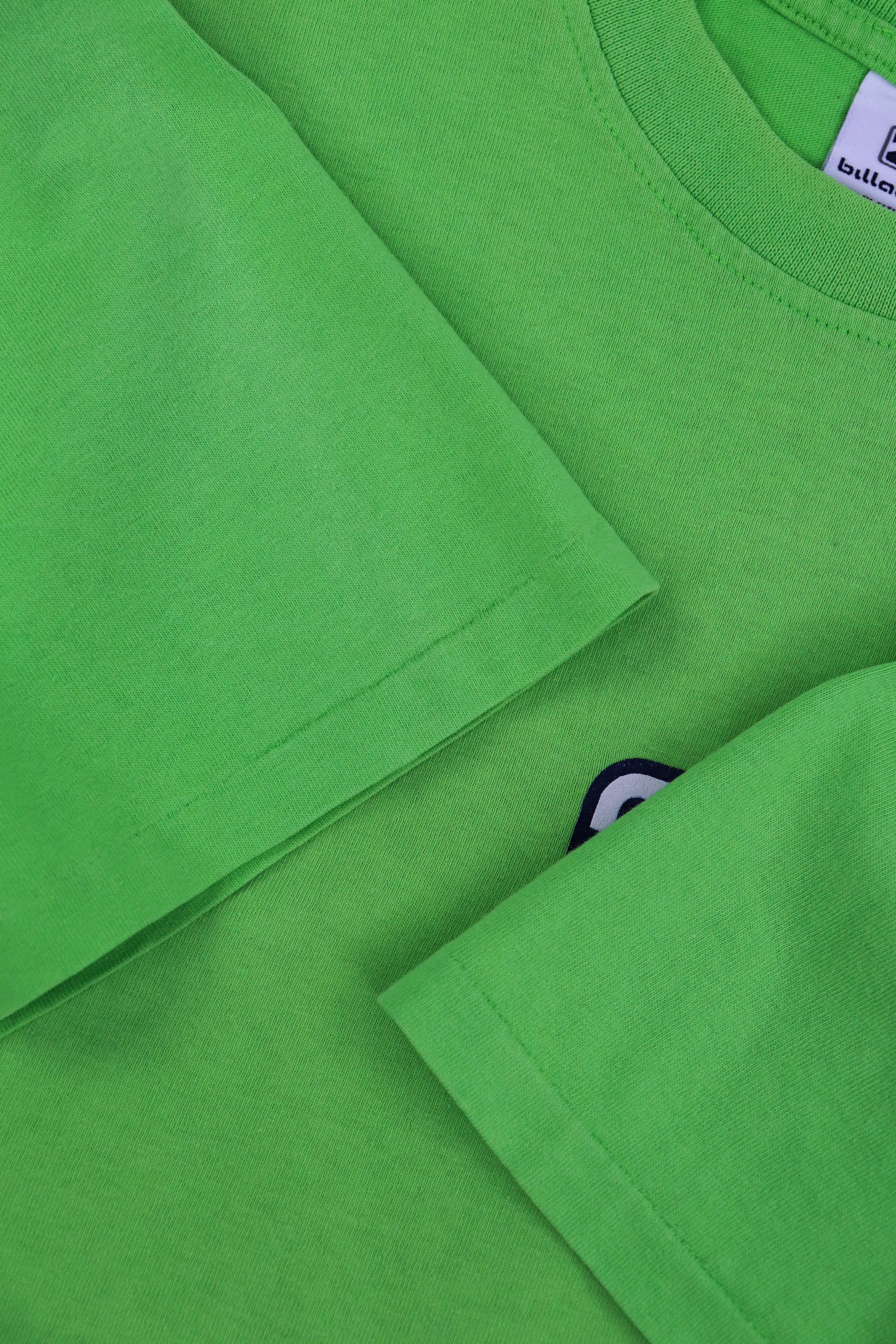 Billabong Billabong 00s Vintage Made in Fiji Neon Green Cotton T-shirt Size US M / EU 48-50 / 2 - 8 Thumbnail