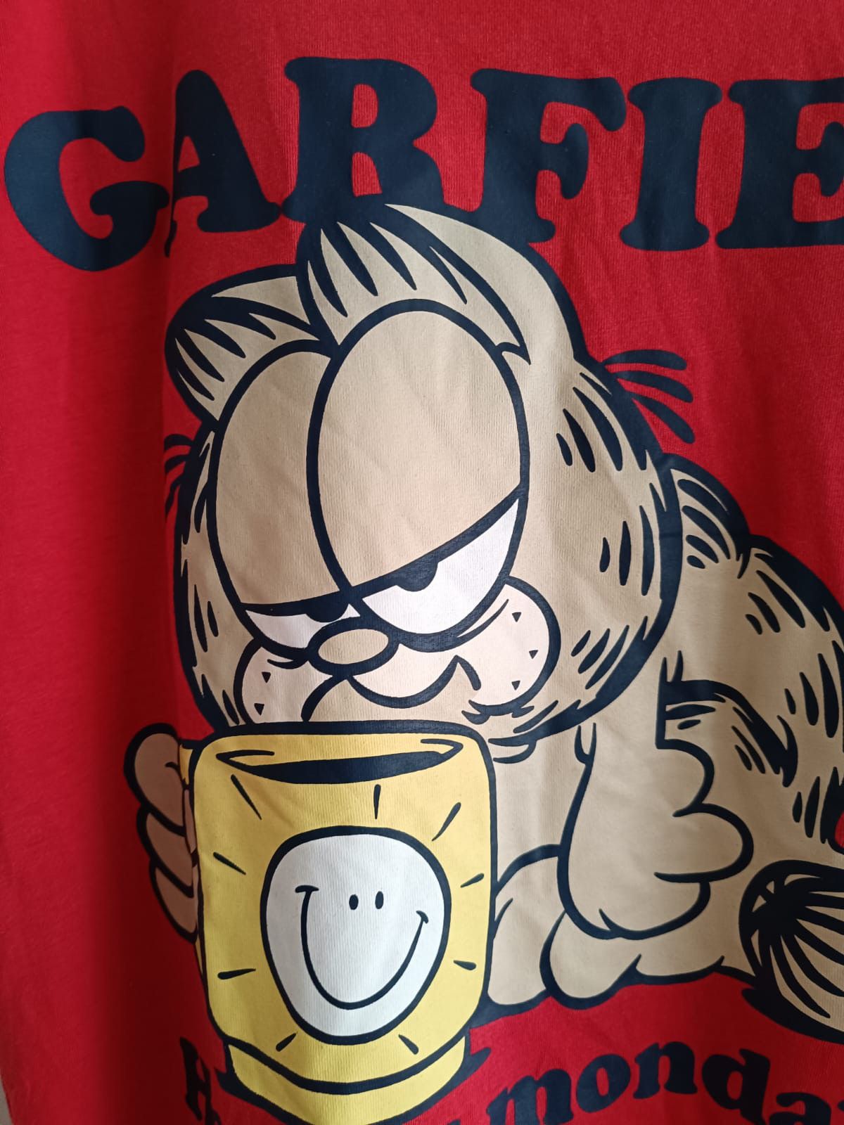 Vintage Garfield Odie red T-shirt Size US L / EU 52-54 / 3 - 2 Thumbnail