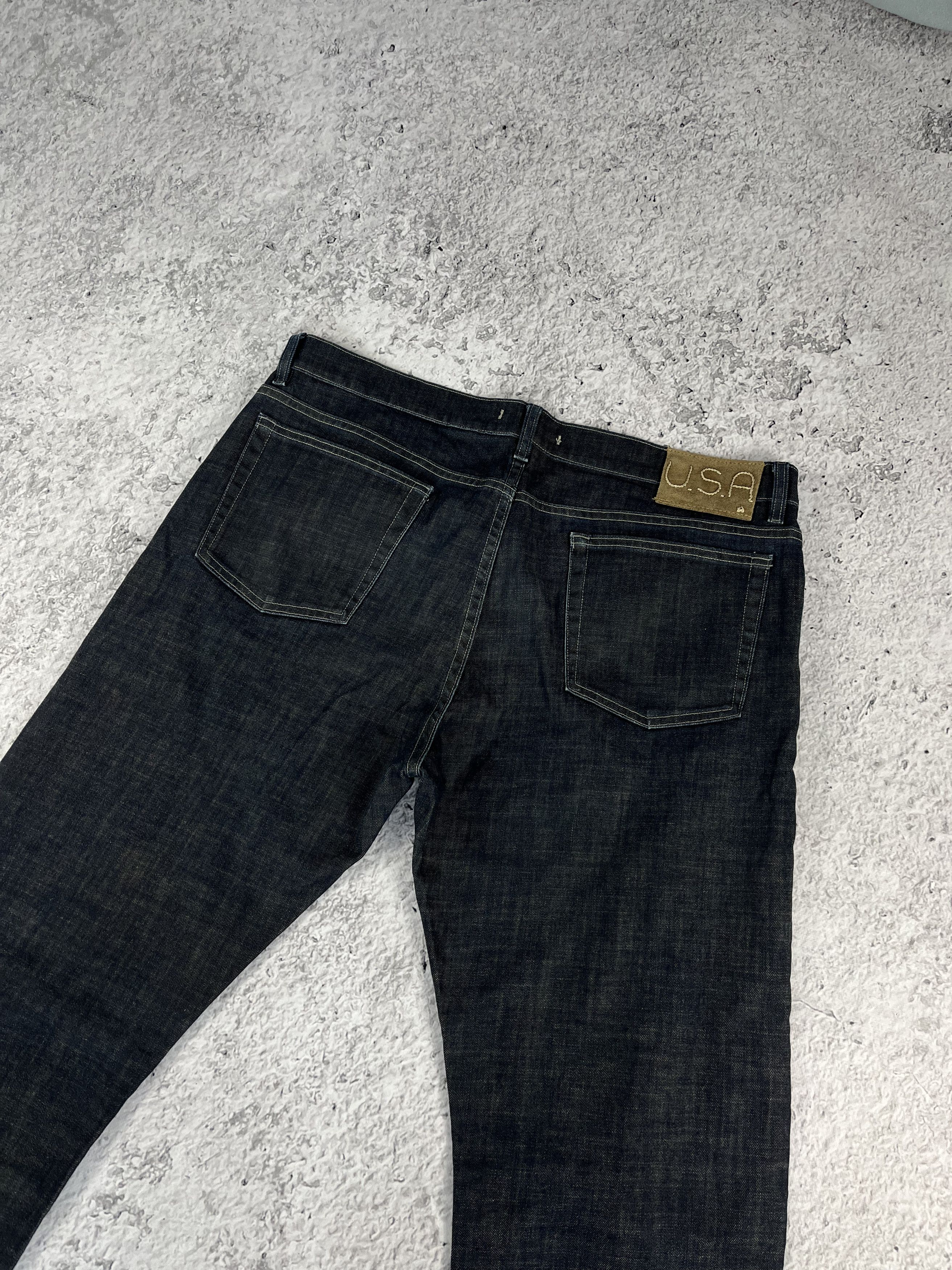 Designer × John Varvatos × Vintage Pants Denim John Varvatos JV Vintage Straight Fit Size US 38 / EU 54 - 3 Thumbnail