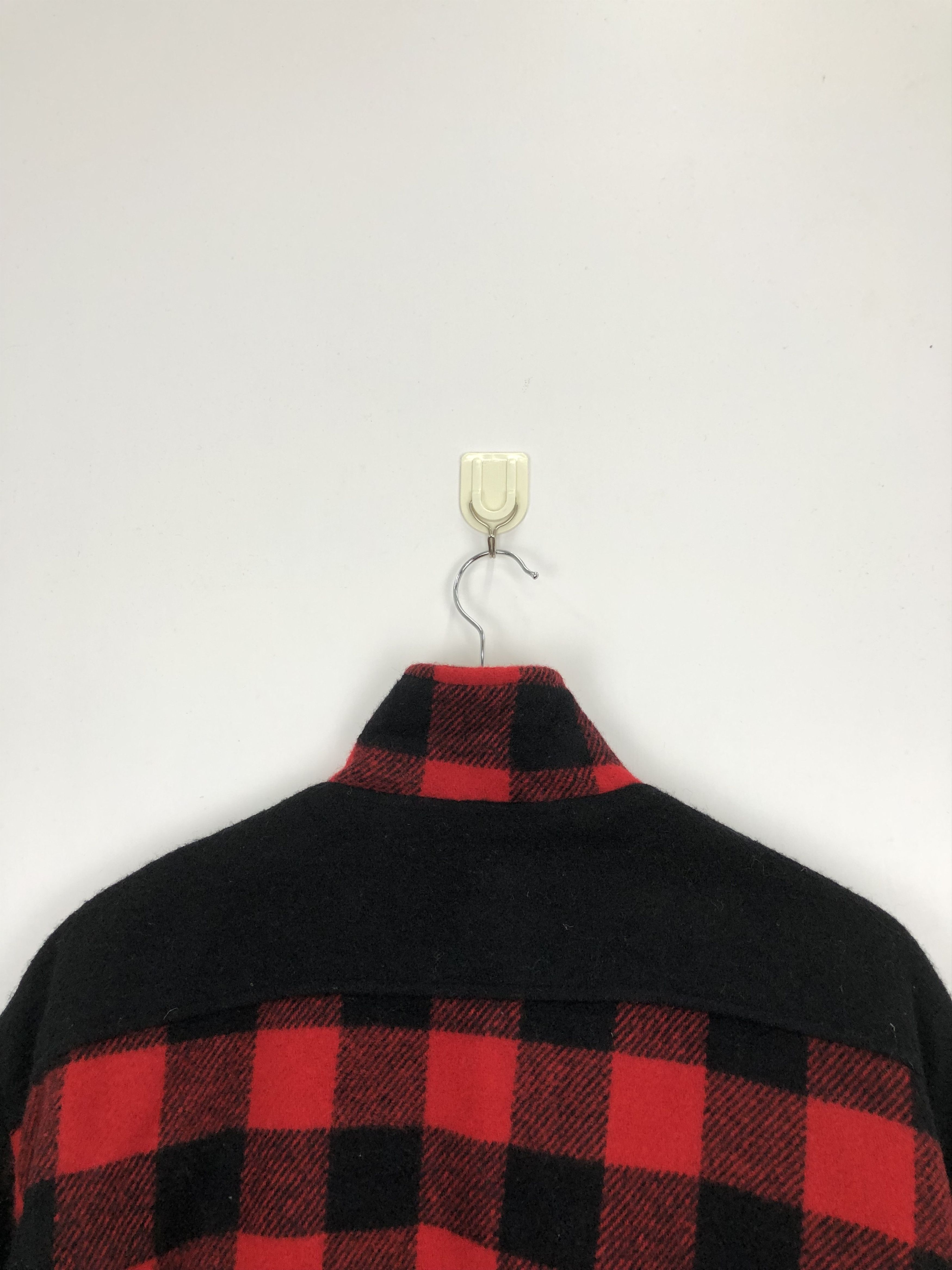 Vintage Vintage 90s Campus Pair Checker Wool Varsity Jacket V0352 Size US M / EU 48-50 / 2 - 4 Thumbnail
