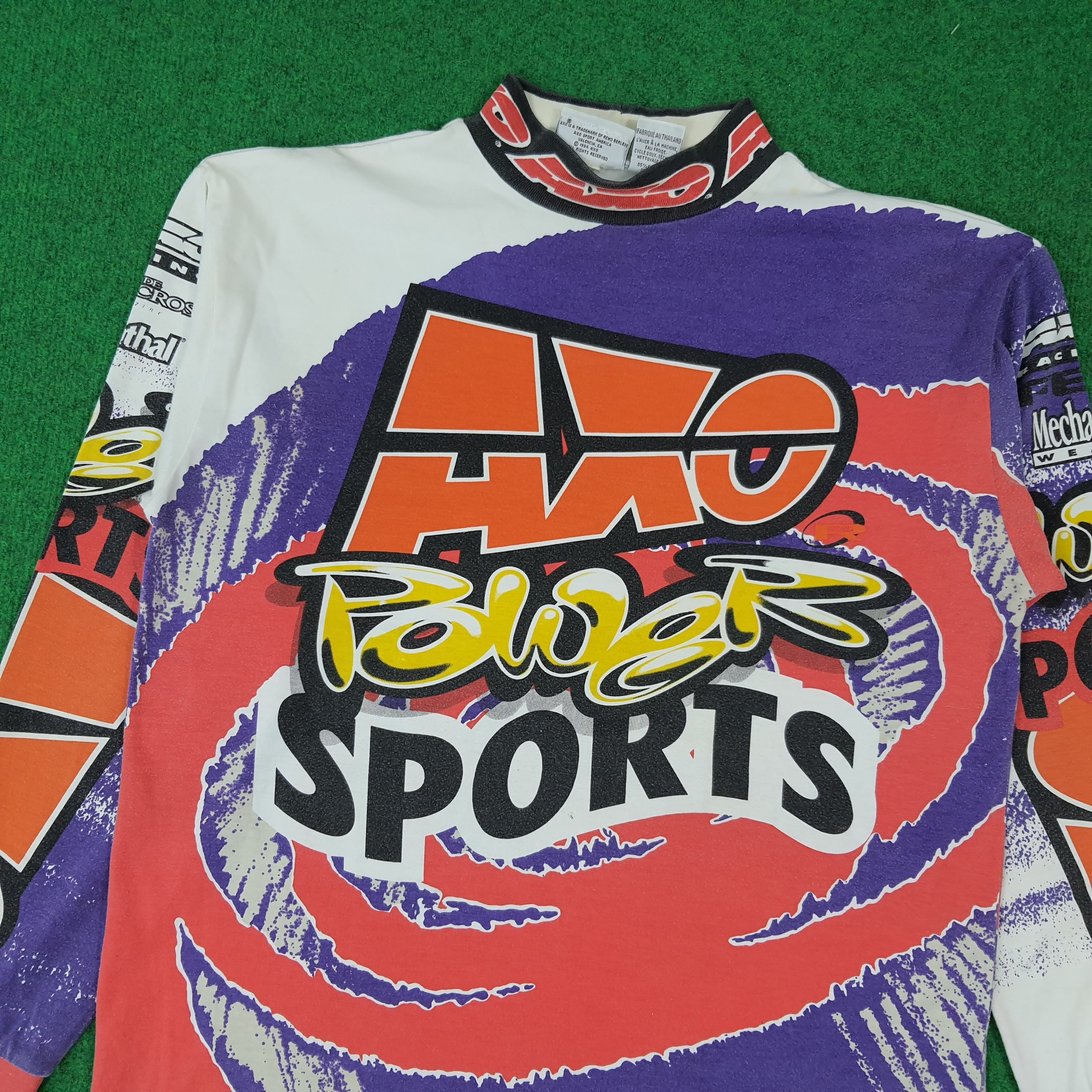 Vintage Vintage 90s AXO Power Sports Racing Dyemax Shirt C276N78 Size US M / EU 48-50 / 2 - 2 Thumbnail
