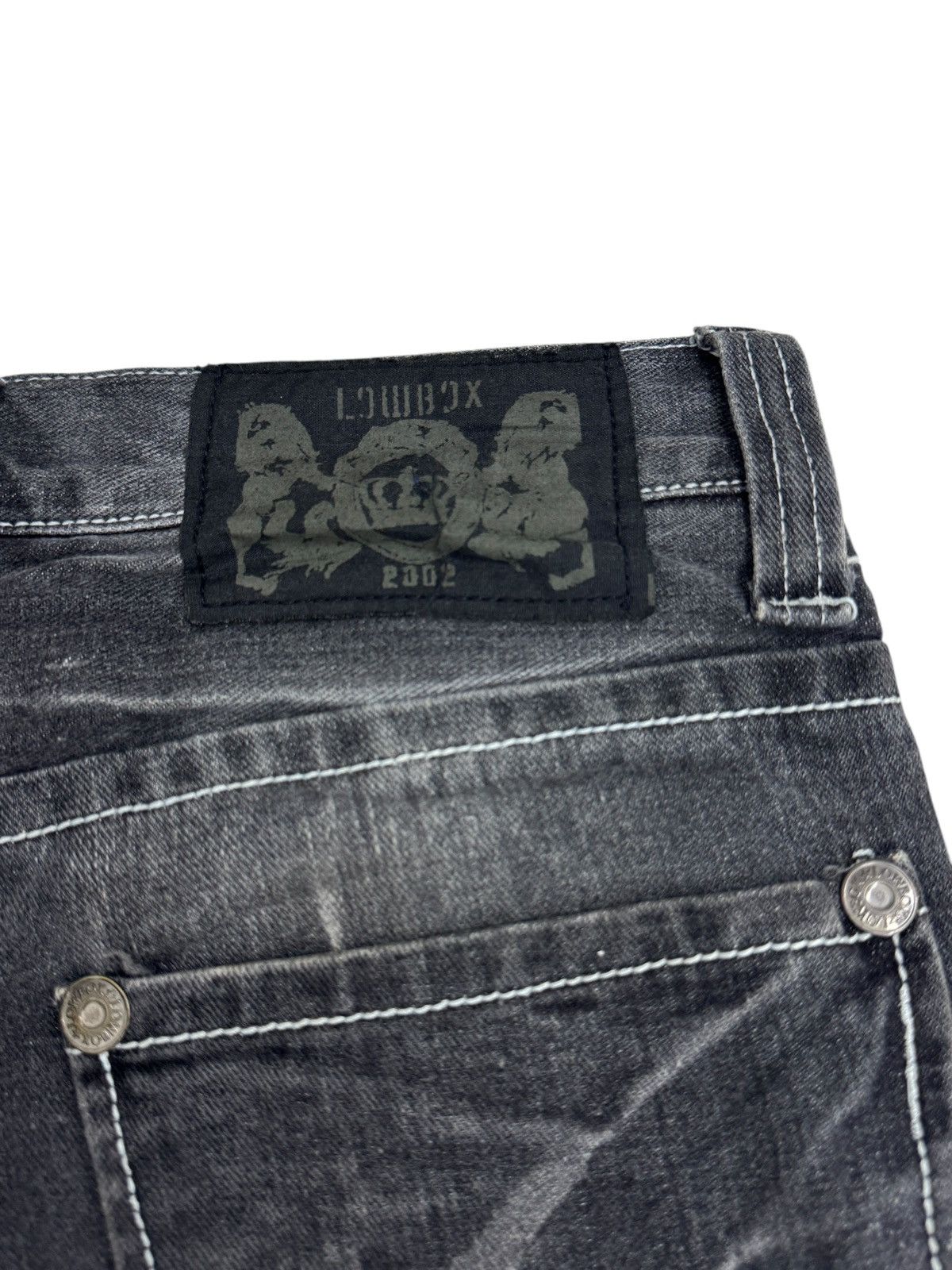 Hysteric Glamour LOWBOX SMOKED ACID WASHED JUNYA WATANABE STYLE DENIM Size US 29 - 16 Thumbnail