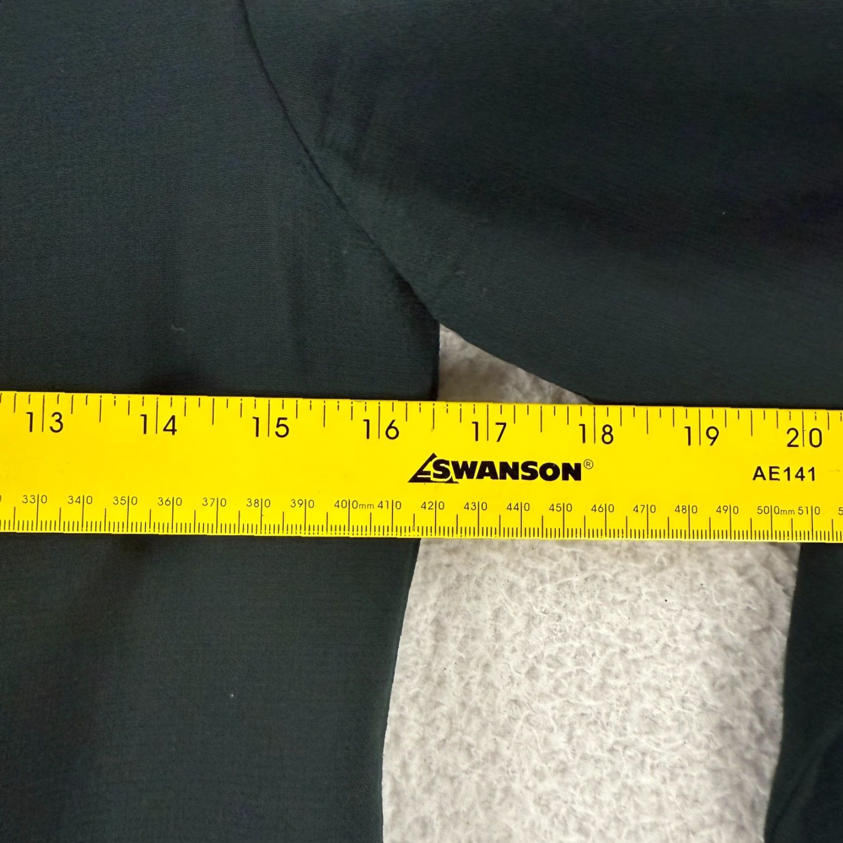 Max Mara Max Mara Studio Sheath Dress Womens Size 4 Green Long Sleeve Wool Short Pockets Size S / US 4 / IT 40 - 5 Thumbnail