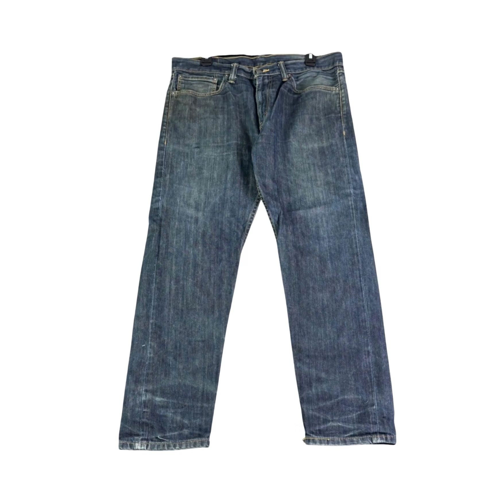 Levi's Levi's 508 Jeans Mens Regular Taper Dark Wash Blue 34x30 100% Cotton Denim Size US 34 / EU 50 - 2 Thumbnail