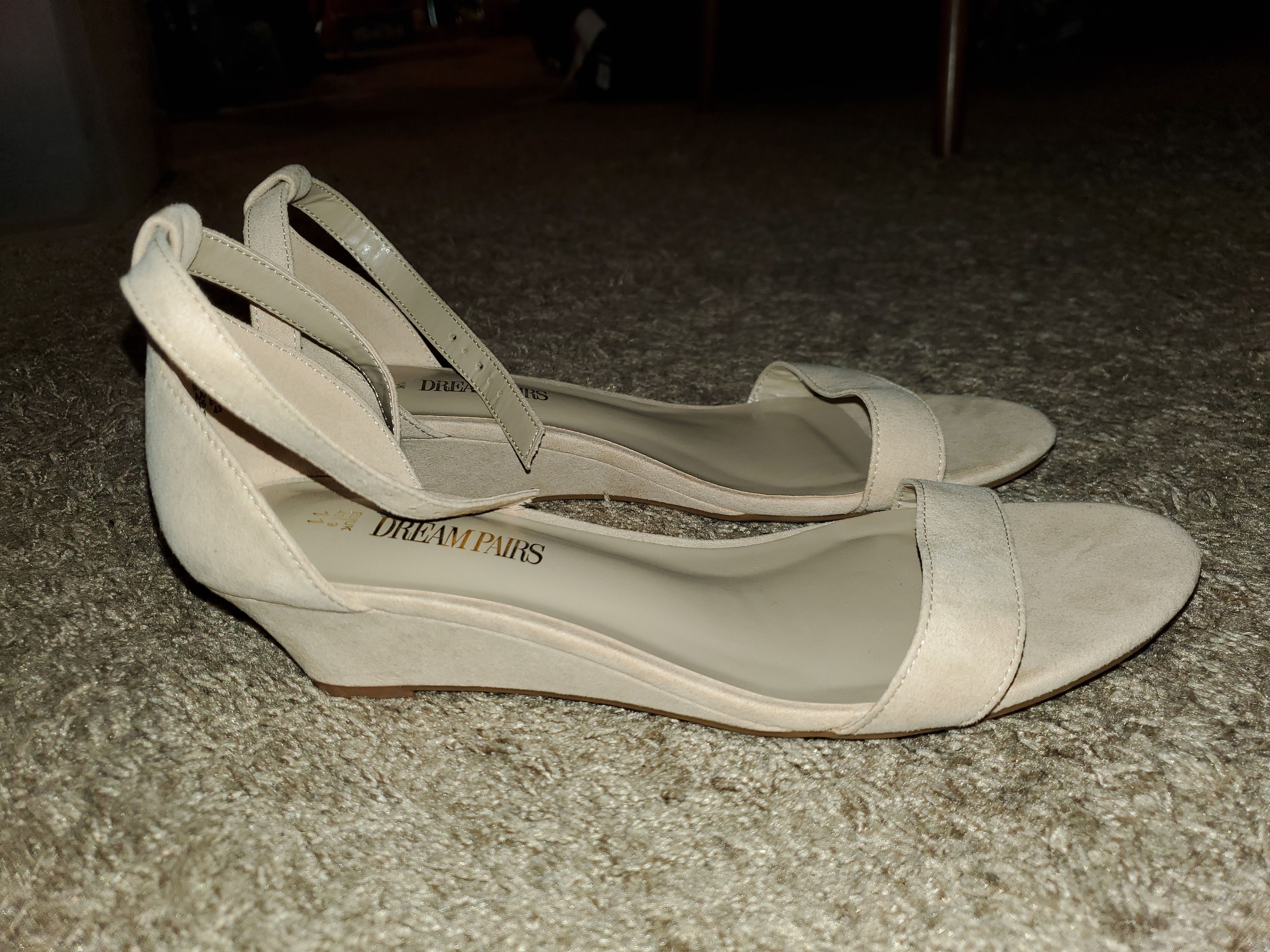 Other Dream Pairs beige wedge sandals-size 11 Size US 11 / IT 41 - 3 Thumbnail
