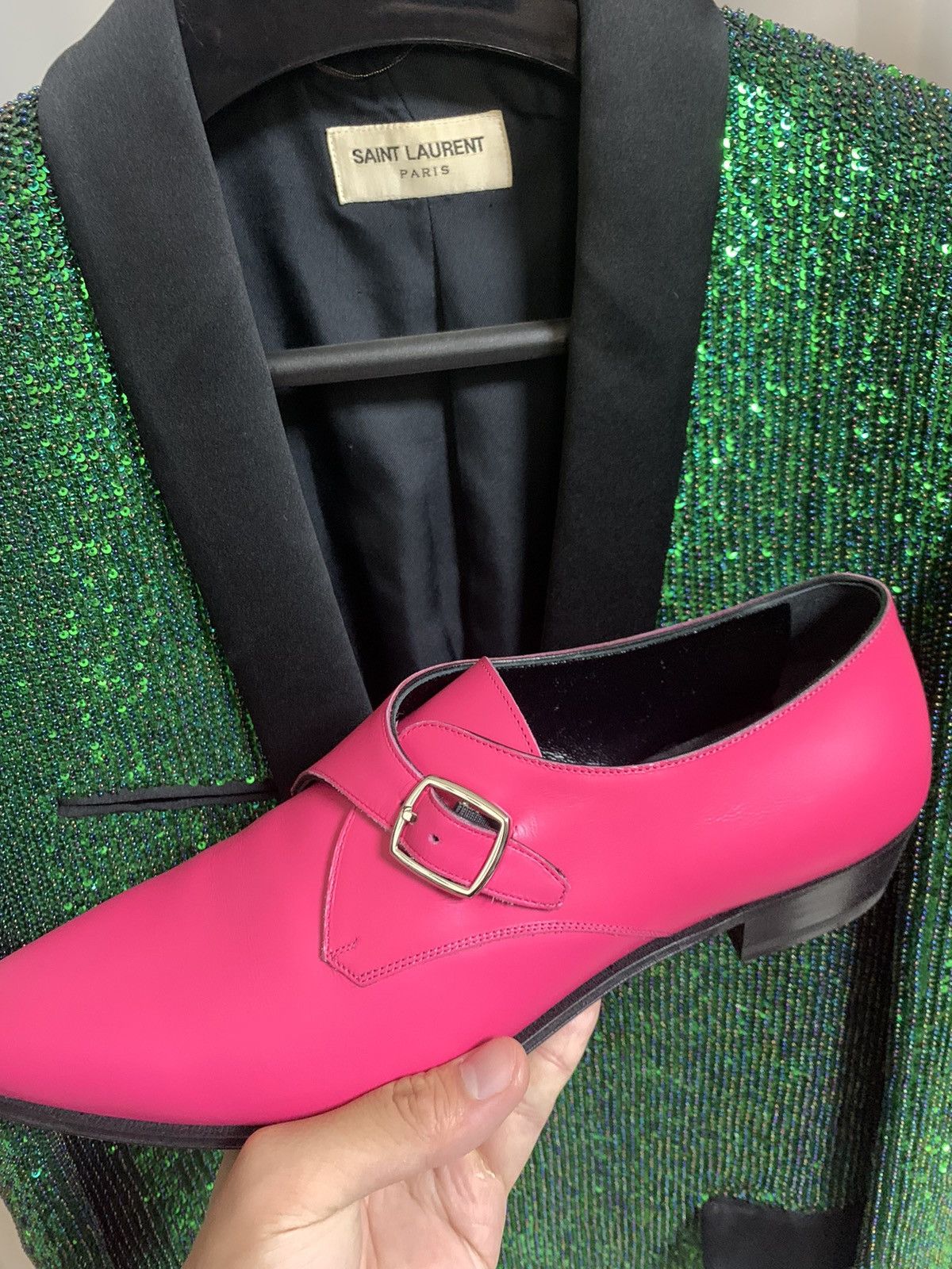 Celine Celine 2019SS Pink jacno Size US 8.5 / EU 41-42 - 5 Thumbnail