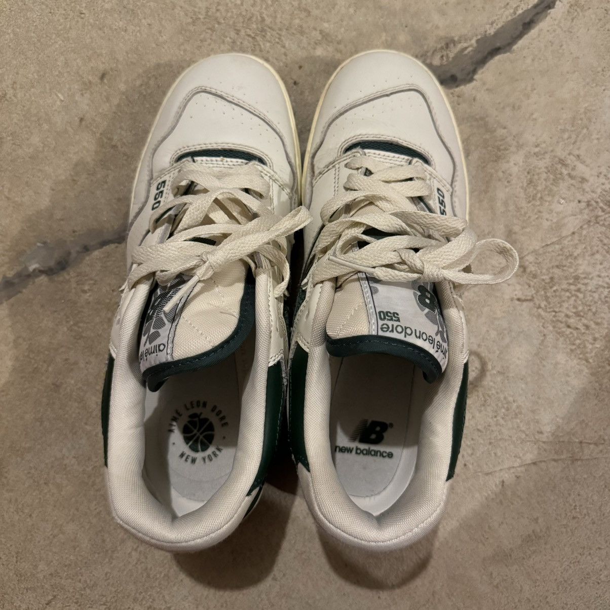 Aime Leon Dore × New Balance Alme Leon Dore x New Balance 550 Evergreen Sz 8 Size US 8 / EU 41 - 7 Thumbnail