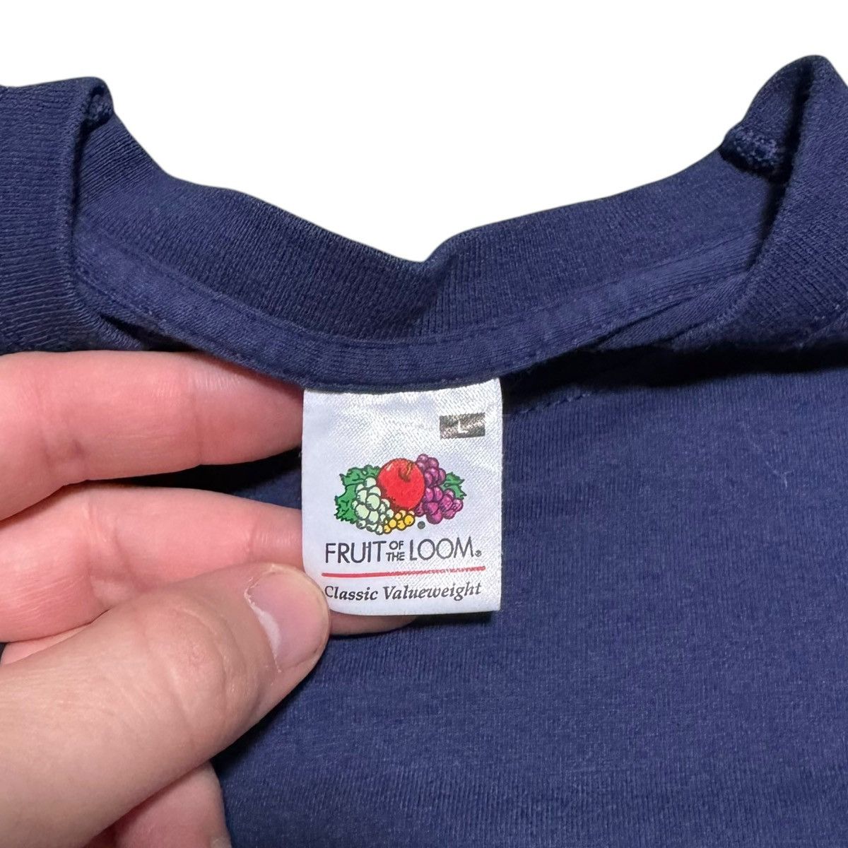 Fruit Of The Loom FOTL Celtic Cross Saint Cuthbert’s Way Shirt Adult L Size US L / EU 52-54 / 3 - 6 Thumbnail