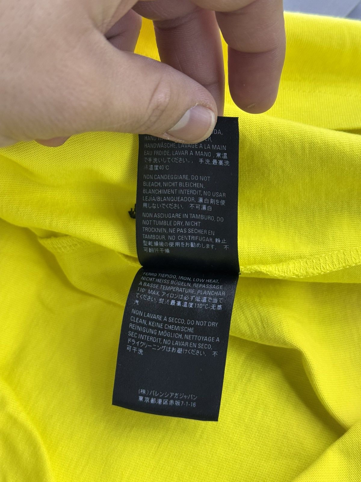 Balenciaga Balenciaga Logo Print S/S Wave Shirt Size US M / EU 48-50 / 2 - 8 Thumbnail
