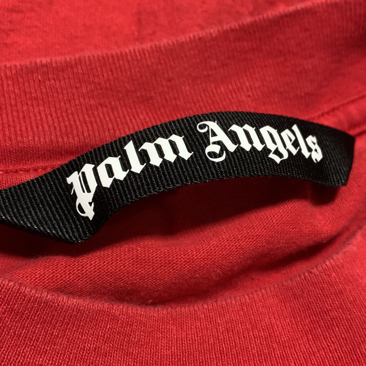 Palm Angels Palm Angels Medium Classic Logo Red Tee Size US M / EU 48-50 / 2 - 4 Thumbnail
