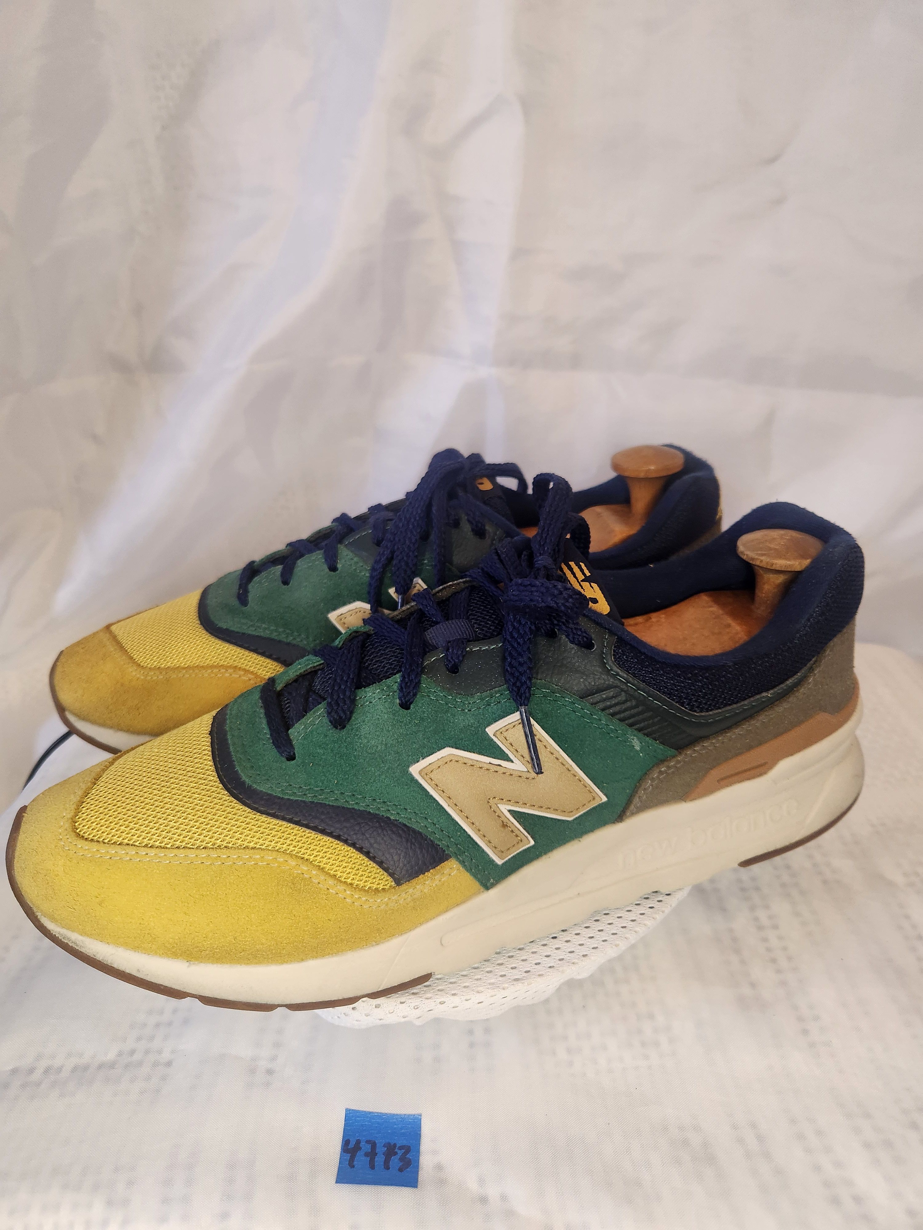 New Balance CM997HVN SPRUCE GOLD BODEGA Size US 11 / EU 44 - 4 Thumbnail