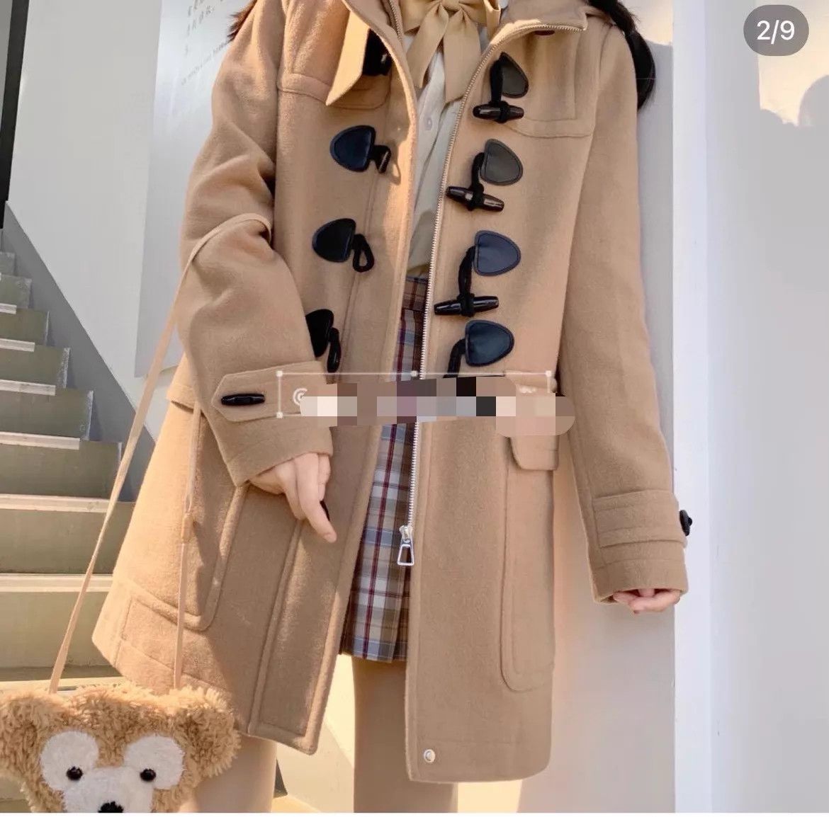 Burberry Burberry Camel Horn Button Coat Size 34 Size XS / US 0-2 / IT 36-38 - 8 Thumbnail