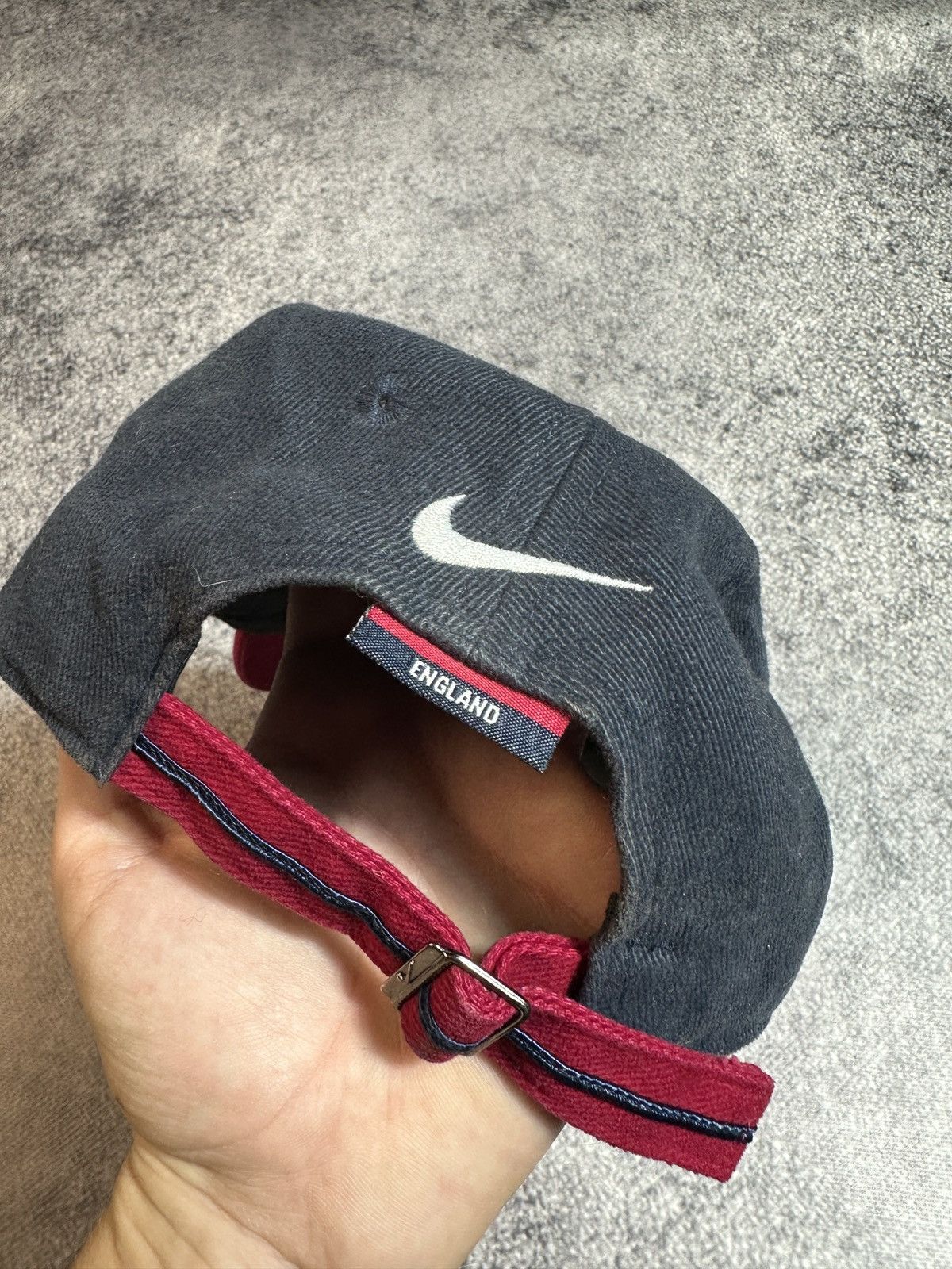 Nike Vintage Nike England Rugby Logo Cap Streetwear Rare Sport Size ONE SIZE - 3 Thumbnail