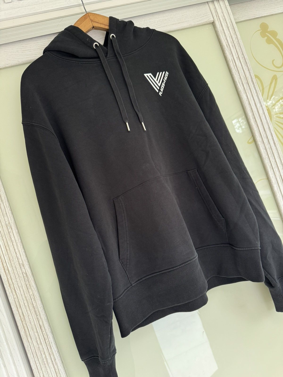 Places + Faces Places + Faces Black War Logo Hoodie Size US L / EU 52-54 / 3 - 5 Thumbnail