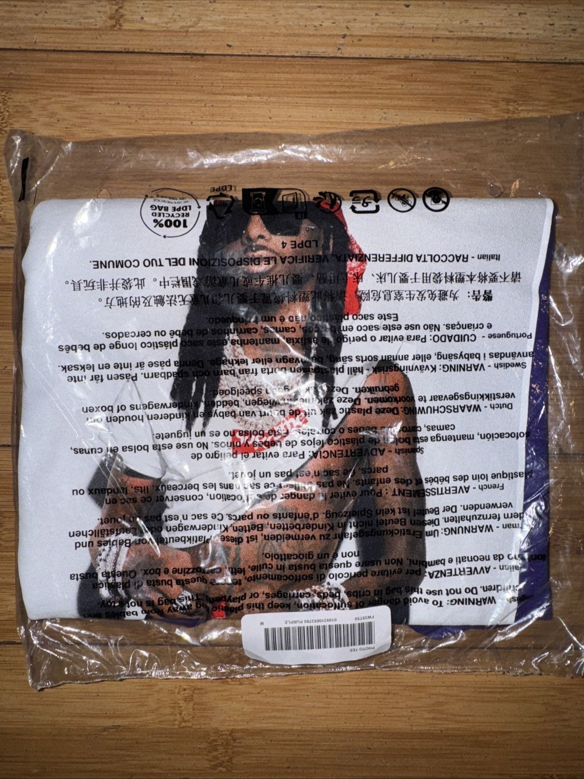 【新品】Supreme Playboi Carti Tee パープル Lサイズ SUPREME PLAYBOI CARTI TEE - Spyder｜セレクトショップ｜茨城県水戸市